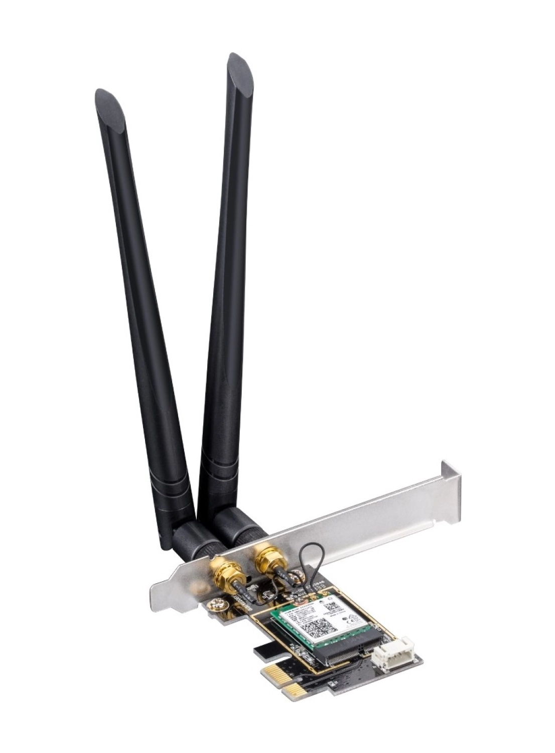 Cudy We3000 Ax3000Mbps 2.4Ghz/5Ghz 2*5Dbi Anten Bt5.2 Mu-Mımo Kablosuz Wi-Fi 6 Pcıe Adaptör - Görsel 2
