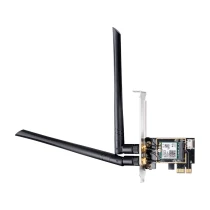 Cudy We3000 Ax3000Mbps 2.4Ghz/5Ghz 2*5Dbi Anten Bt5.2 Mu-Mımo Kablosuz Wi-Fi 6 Pcıe Adaptör