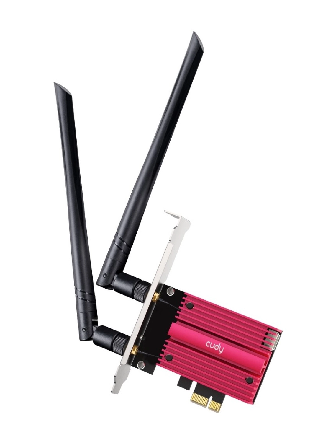 Cudy We3000S Ax5400Mbps 2.4G/5G/6Ghz 2*5Dbi Anten Bt5.2 Mu-Mımo Kablosuz Wi-Fi 6E Pcıe Adaptör - Görsel 4