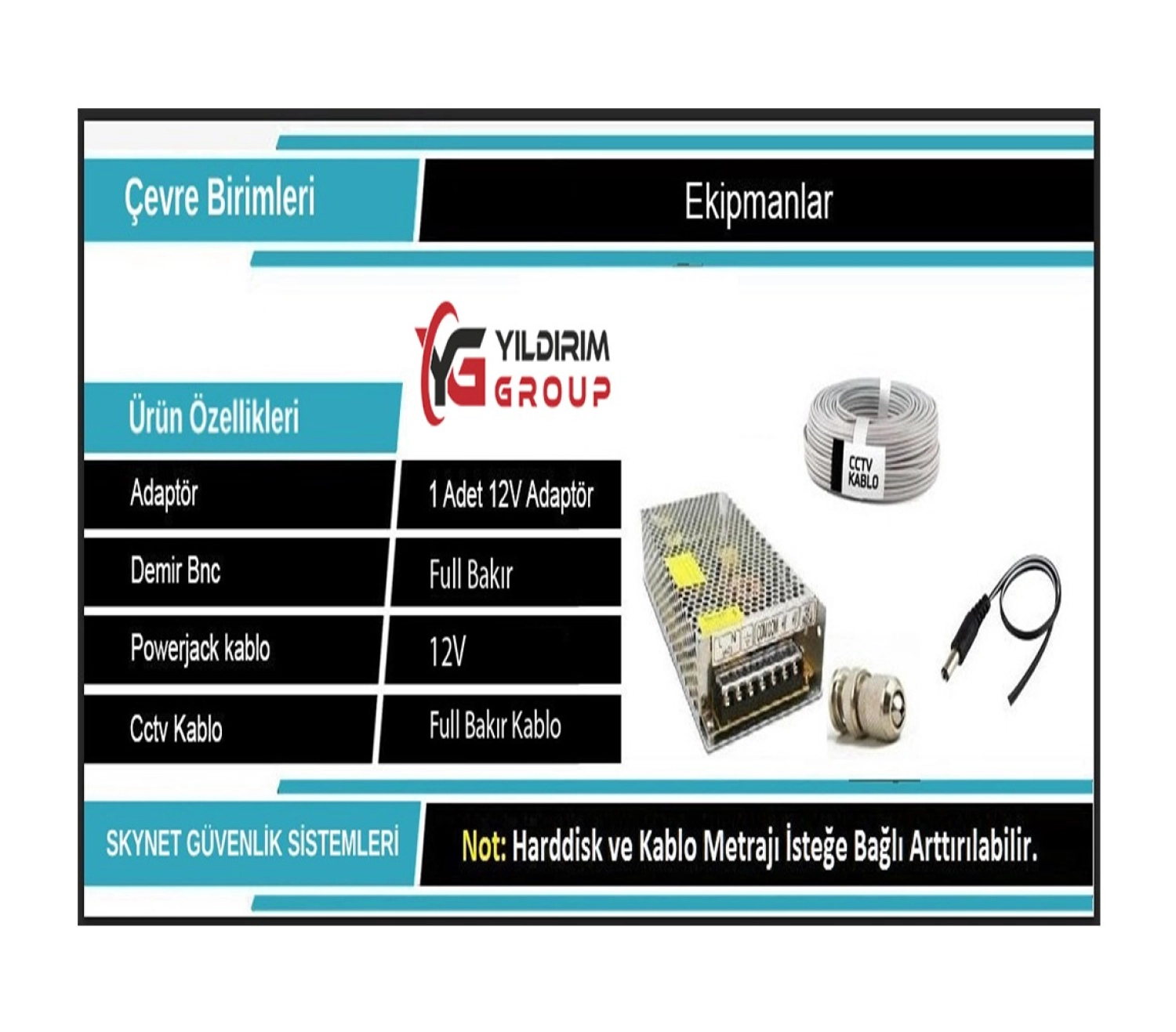 Dahua 4 Kameralı 2 Mp Ahd Güvenlik Kamera Sistemi - Görsel 5