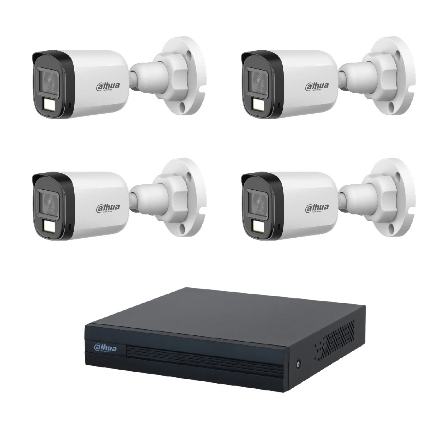 Dahua 5 Mp 4 Kameralı Sesli 30 Metre Renkli Gece Görüşlü Full Hd Kamera Seti ürün görseli