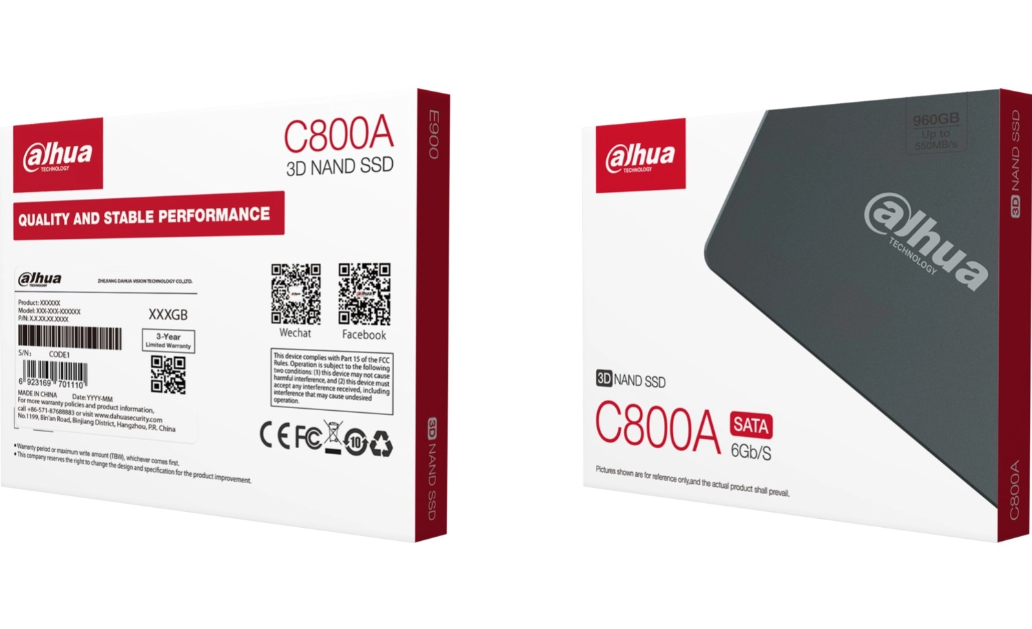 Dahua C800A 512Gb 550-490 Sata3 Ssd - Görsel 2