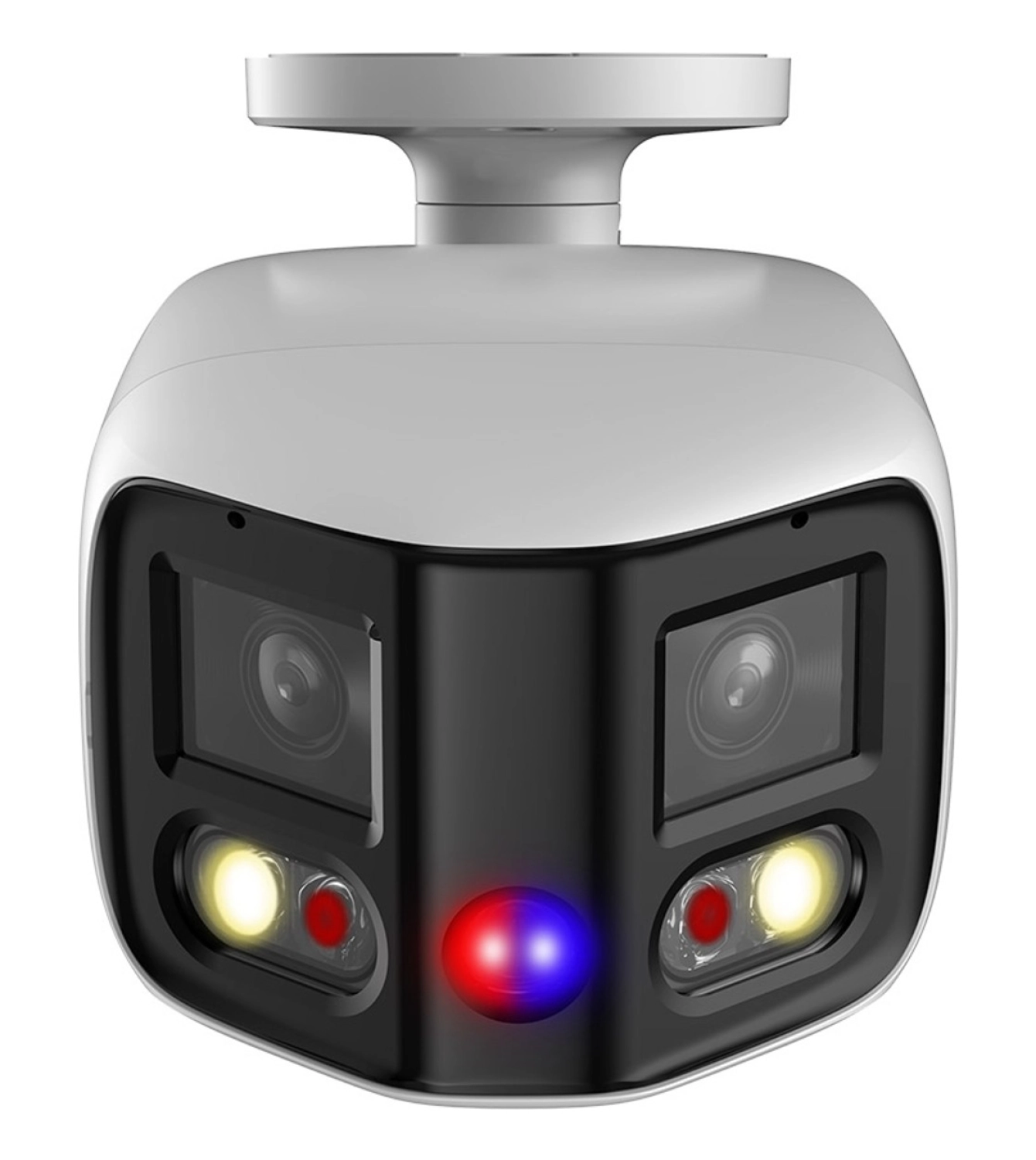 Dahua Ipc-Pfw3849S-A180-As-Pv 2X4Mp Tioc Süper Geniş Açı Bullet Kamera (Sesli Ve Işıklı İkaz,Smd+) - Görsel 3