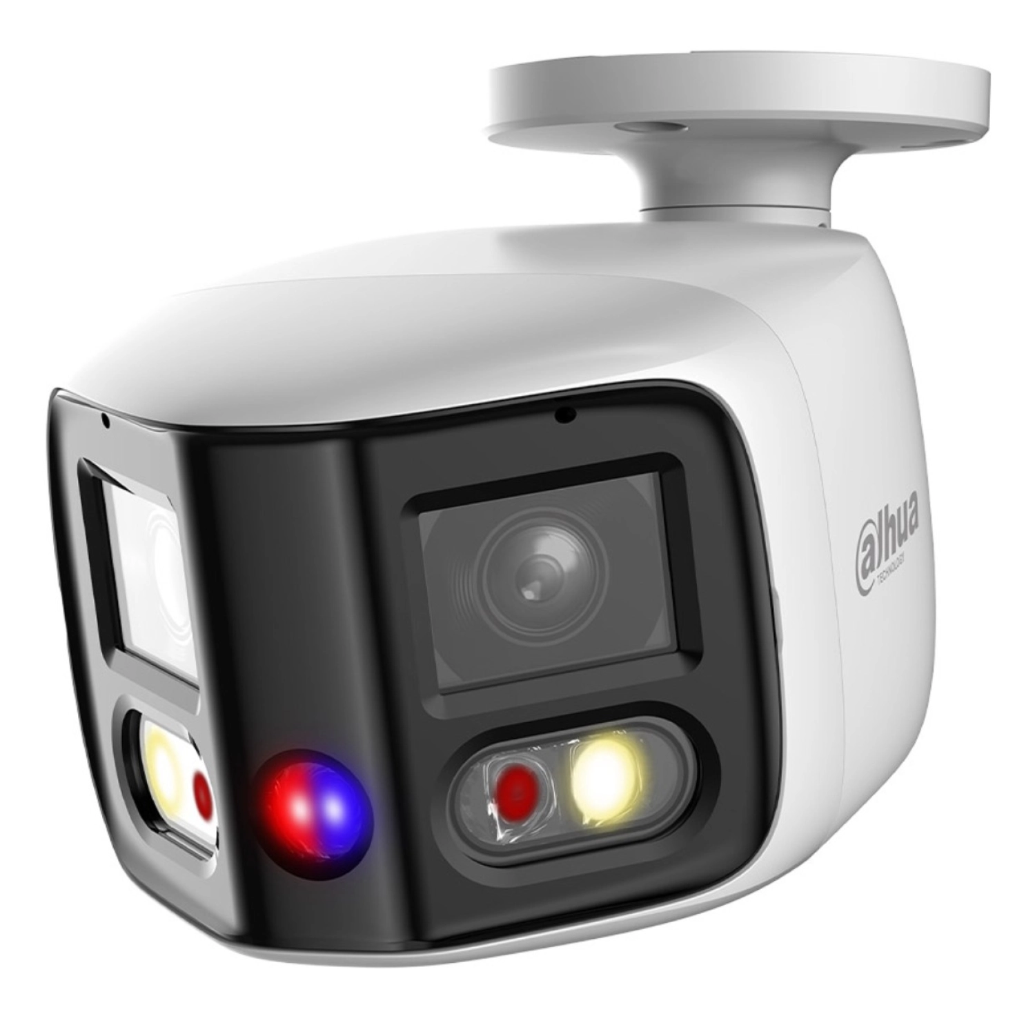 Dahua Ipc-Pfw3849S-A180-As-Pv 2X4Mp Tioc Süper Geniş Açı Bullet Kamera (Sesli Ve Işıklı İkaz,Smd+) - Görsel 2