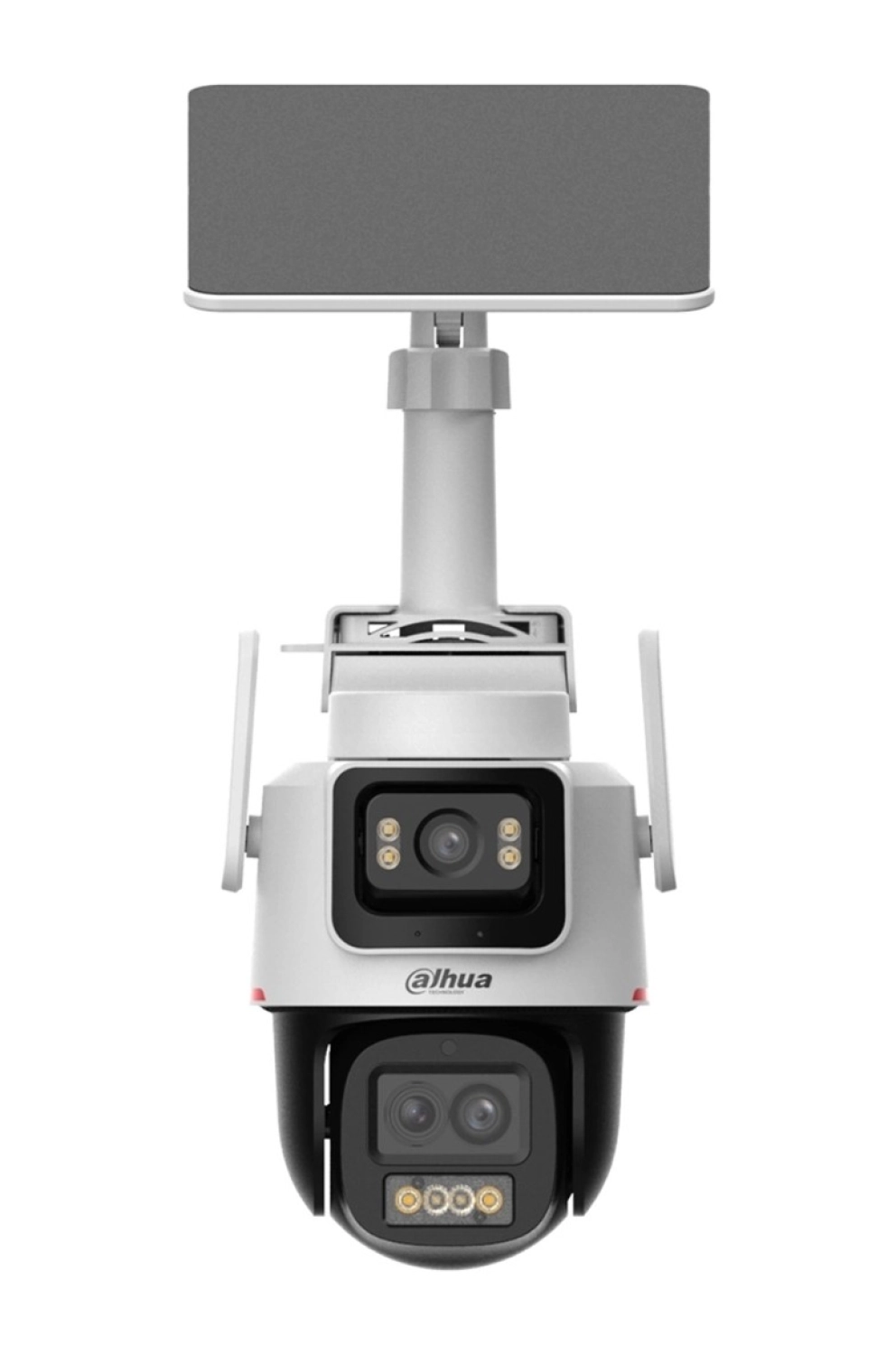 Dahua Ipc-Pts2649C-3E3Z-4Gb20, 2X 3Mpix, 2,8 Lens+3,6 Lens, Wizcolor, 50Mt Gece Görüşü, Ip66, Hybrid-Zoom Pt 4G Solar Ip Kamera - Görsel 2