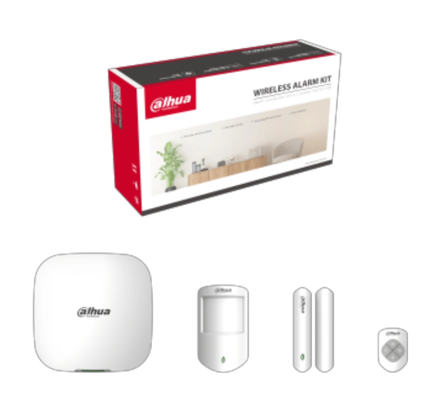 Dahua Kablosuz Alarm Kiti / Art-Arc3000H-03-W2(868) ürün görseli