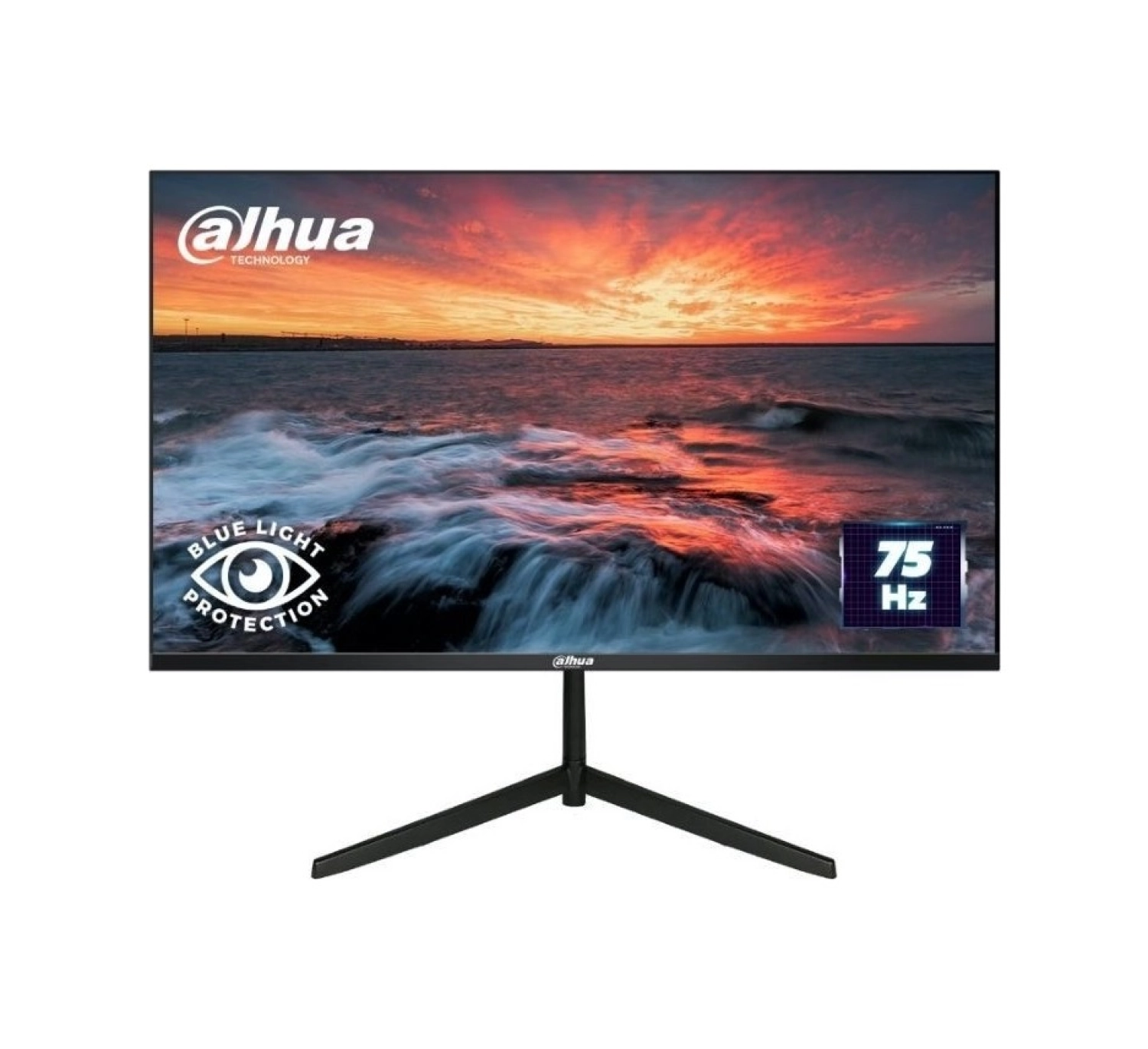 Dahua Lm24-B200S 23.8" Led 5Ms 75Hz 1920X1080 Fullhd Vga Hdmi Multimedya Siyah Monitör - Görsel 3