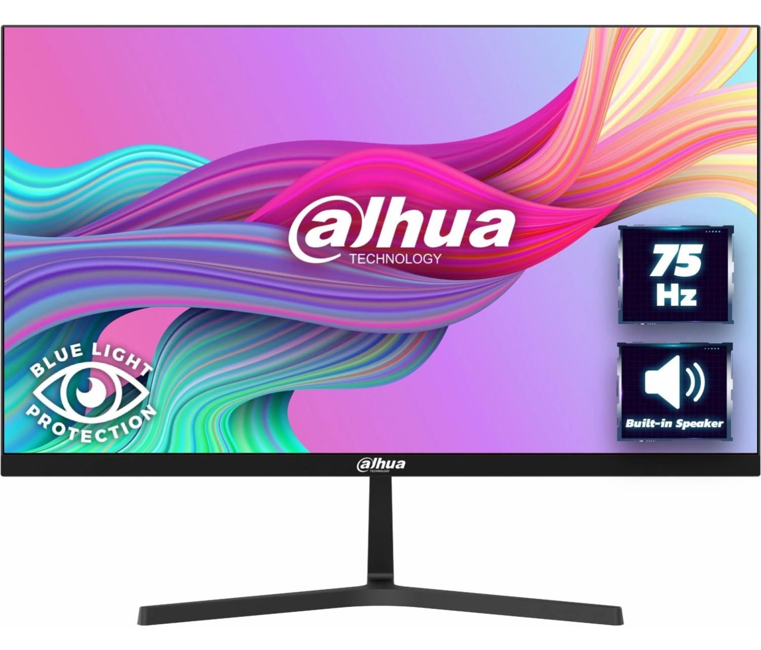 Dahua Lm24-B200S 23.8" Led 5Ms 75Hz 1920X1080 Fullhd Vga Hdmi Multimedya Siyah Monitör ürün görseli