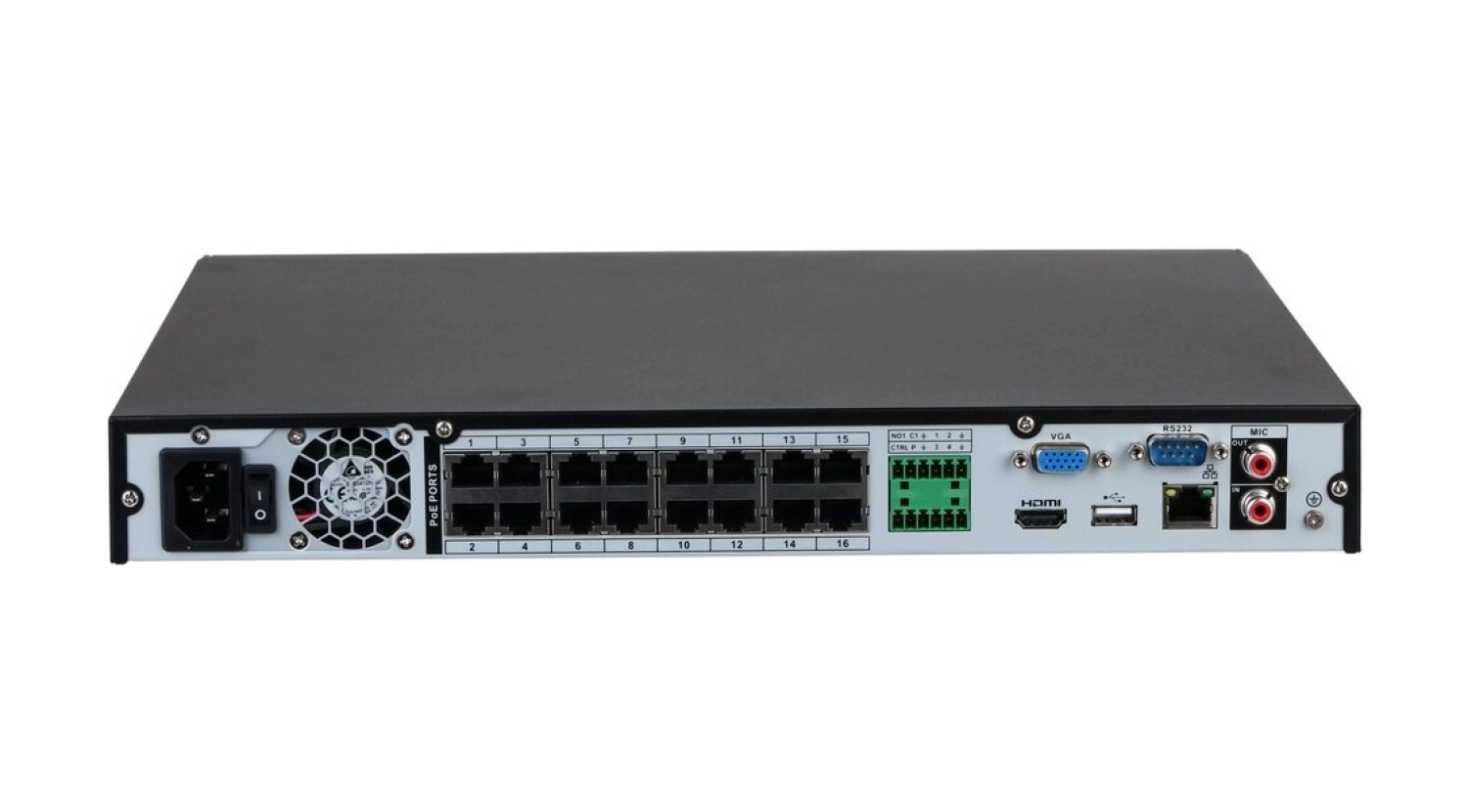 Dahua Nvr4216-16P-4Ks2/L 16Kanal Poe Nvr 2X10T - Görsel 2