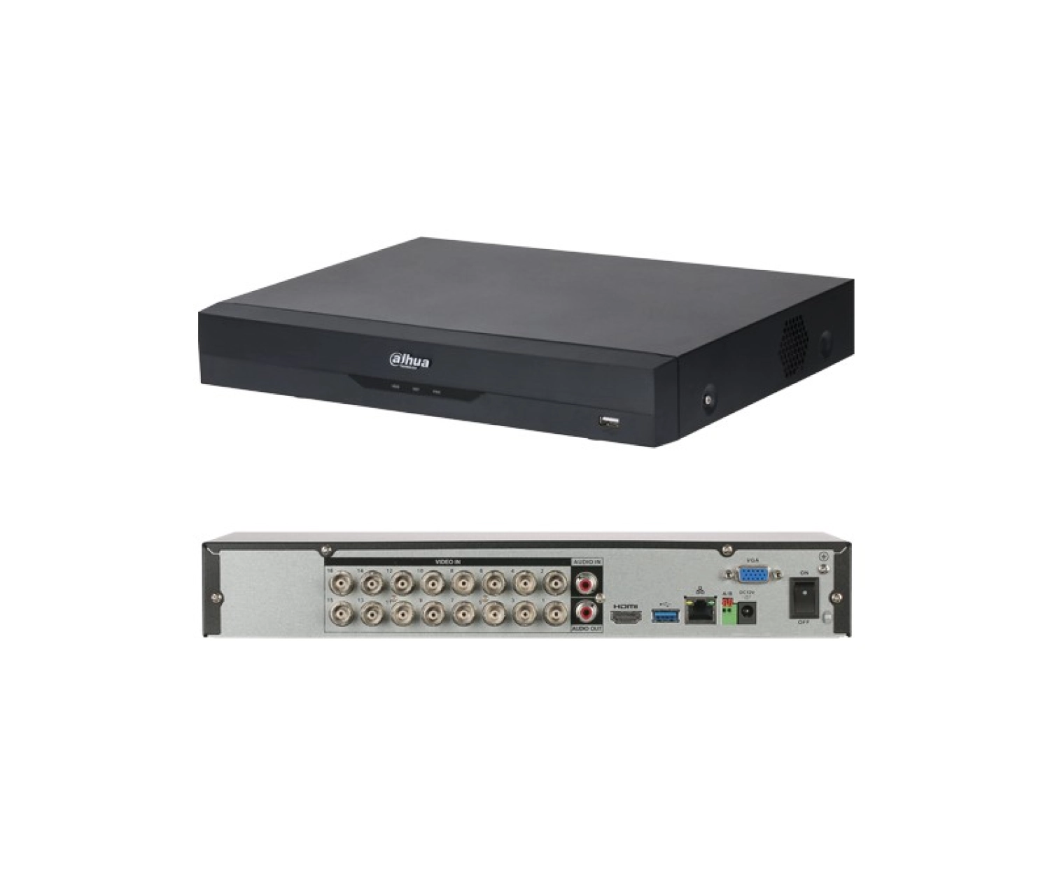 Dahua (Xvr5116Hs-I3) 16 Kanal 1080P 1X6Tb 5Mp Hdcvı/Ahd/Tvı/Cvbs/Ip Hdmi Vga,Usb,Rj45 H265+Xvr Kayıt ürün görseli