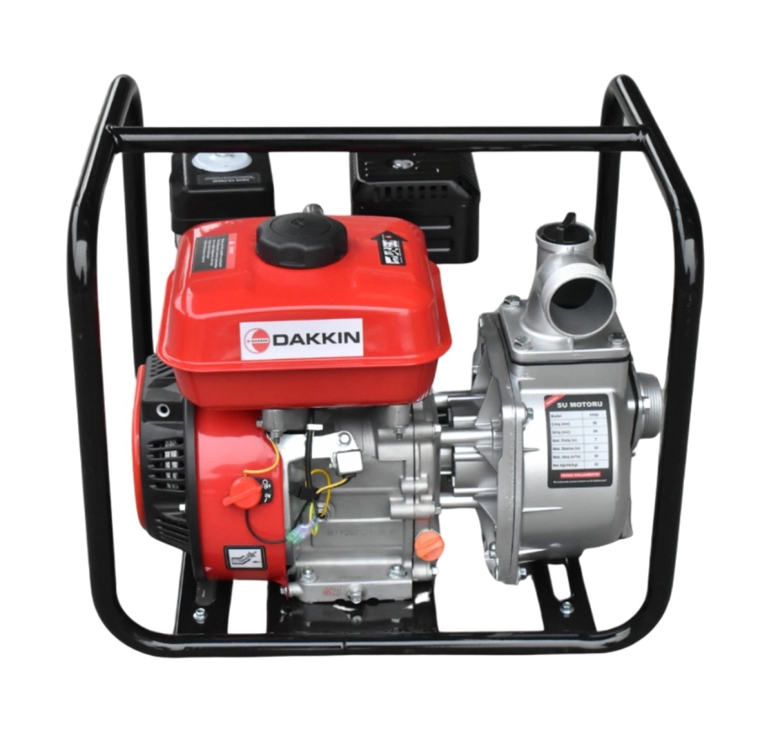 Dakkın Fp20 2Inc 6.5Bg 196Cc 30M3/Sa 32M 22Kg Benzinli Su Motoru - Görsel 2
