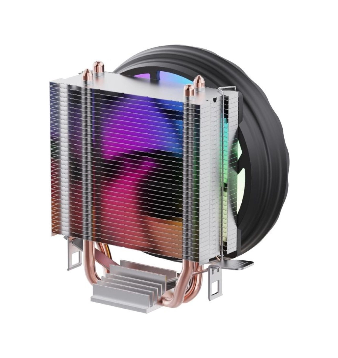 Dark Freezer X122 1X12Cm Frgb 48Cfm Led Fanlı, 100W Tdp, 2X Isı Borusu, Direct Contact Işlemci Soğutucu (Dkccx122) - Görsel 2