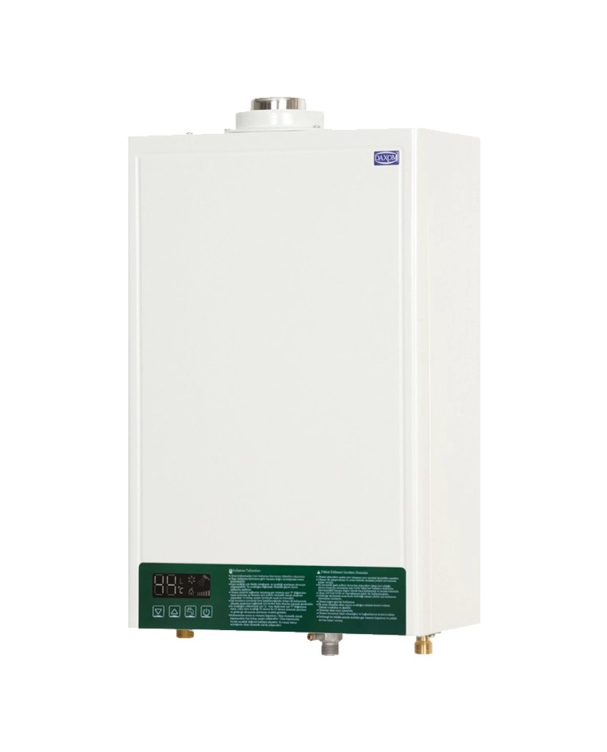 Daxom Plus Ukdax 12 Lt Hermetik Doğalgazlı Şofben 23,6 Kw Güç Hızlı Isıtma Kapasitesi ürün görseli