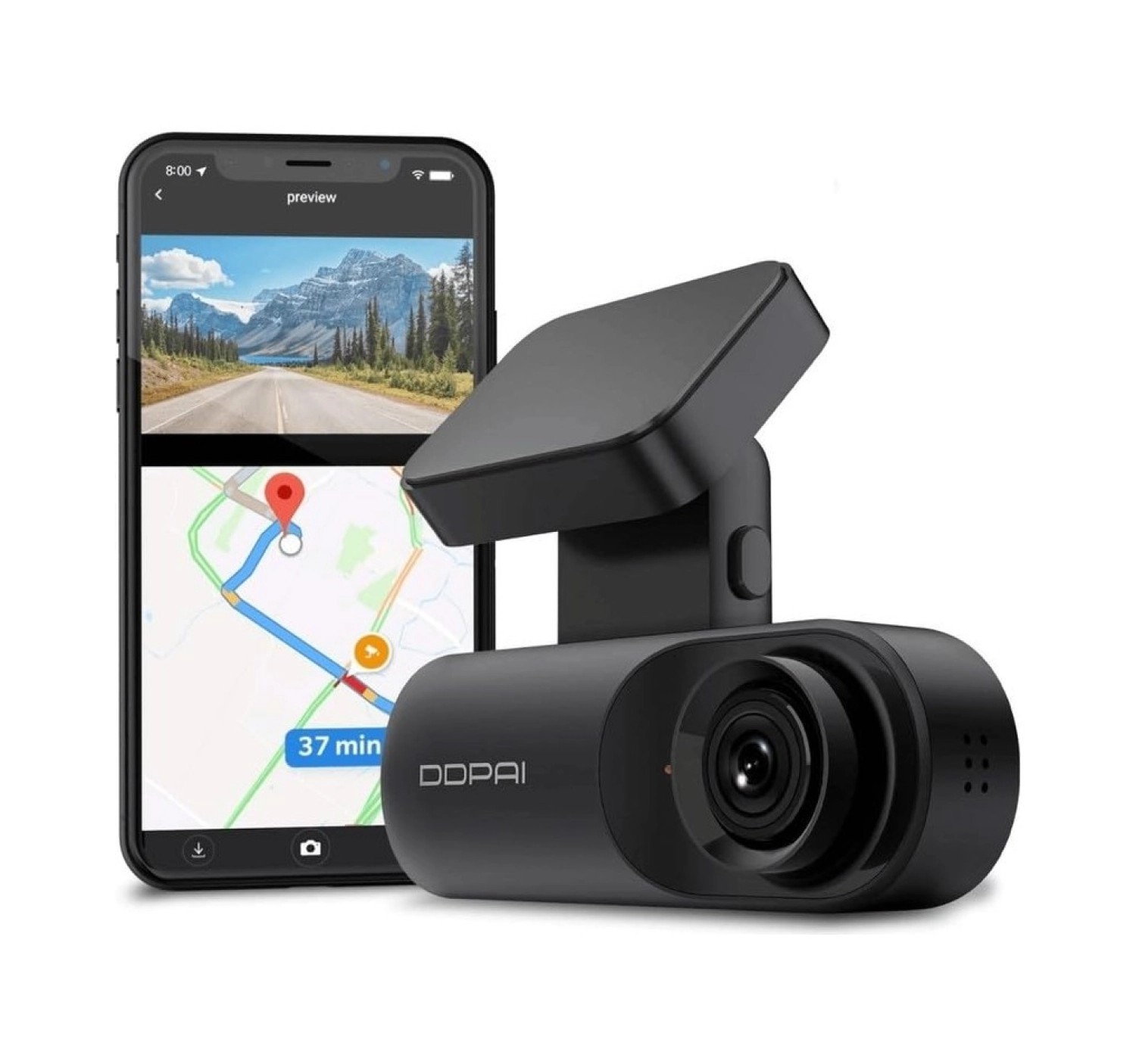 Ddpai Ddpaı Mola N3 1600P G Sensörü 24 Saat Park Modu Çarpışma Algılama Akıllı Araç Kamerası - Görsel 3
