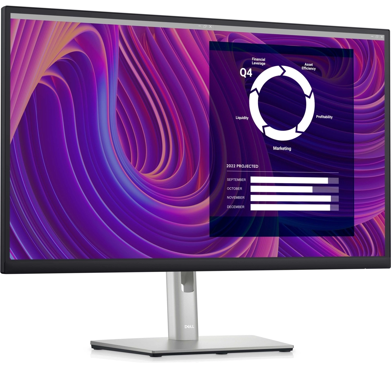 Dell 27 Dell P2723D Led 8 Ms 60Hz Hdmi Vga - Görsel 3