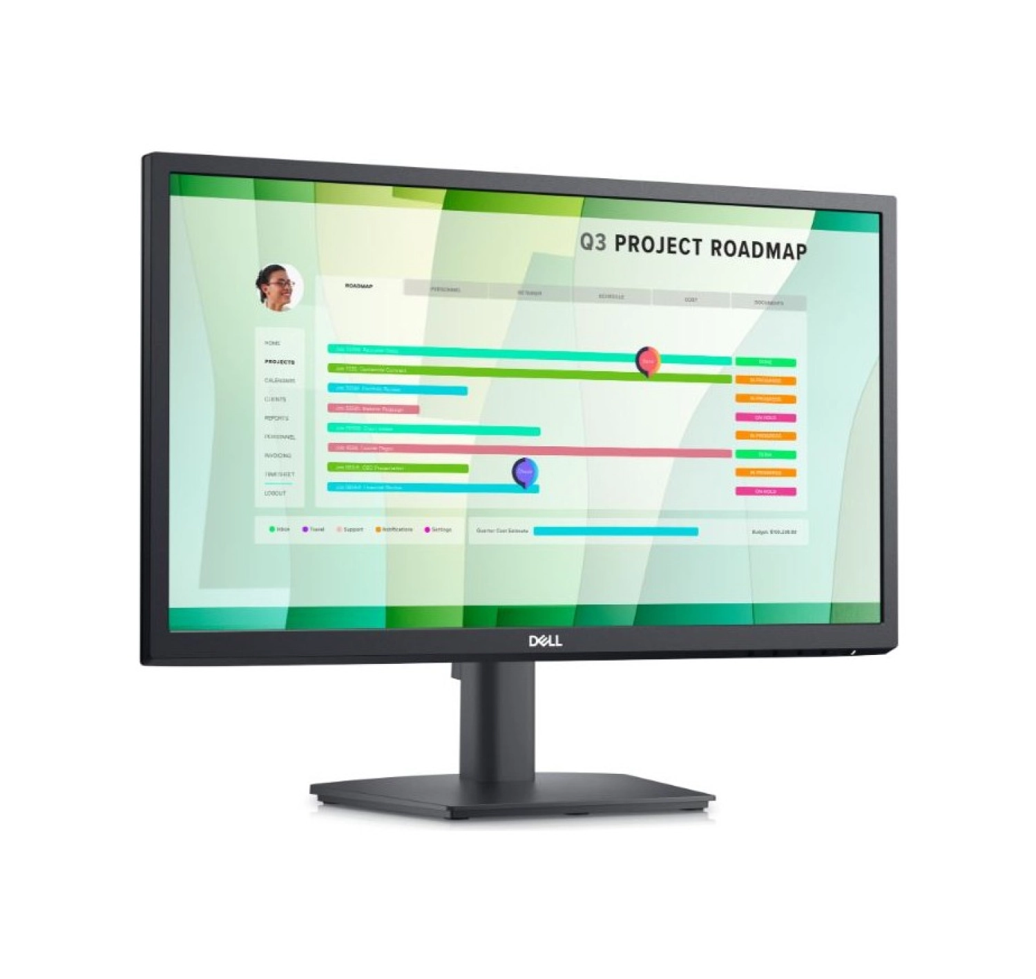 Dell E2223Hn 21.5" 60Hz 5Ms Vga Hdmi Dp Fhd Ips Monitor - Görsel 2
