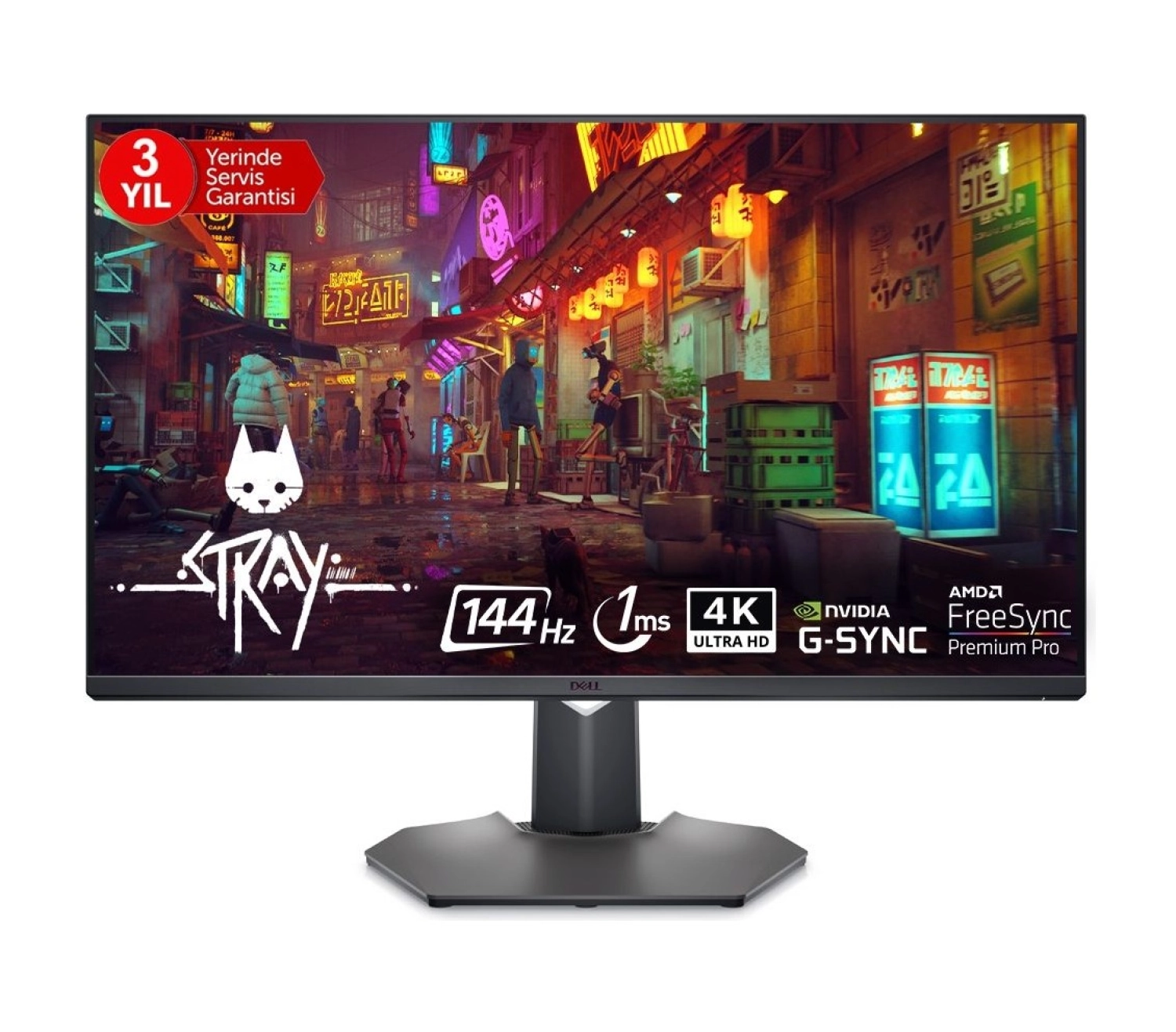 Dell G3223Q 32 Inç 144Hz 1Ms Hdr600 Freesync Premium Pro Uhd Fast Ips Gaming Monitör ürün görseli
