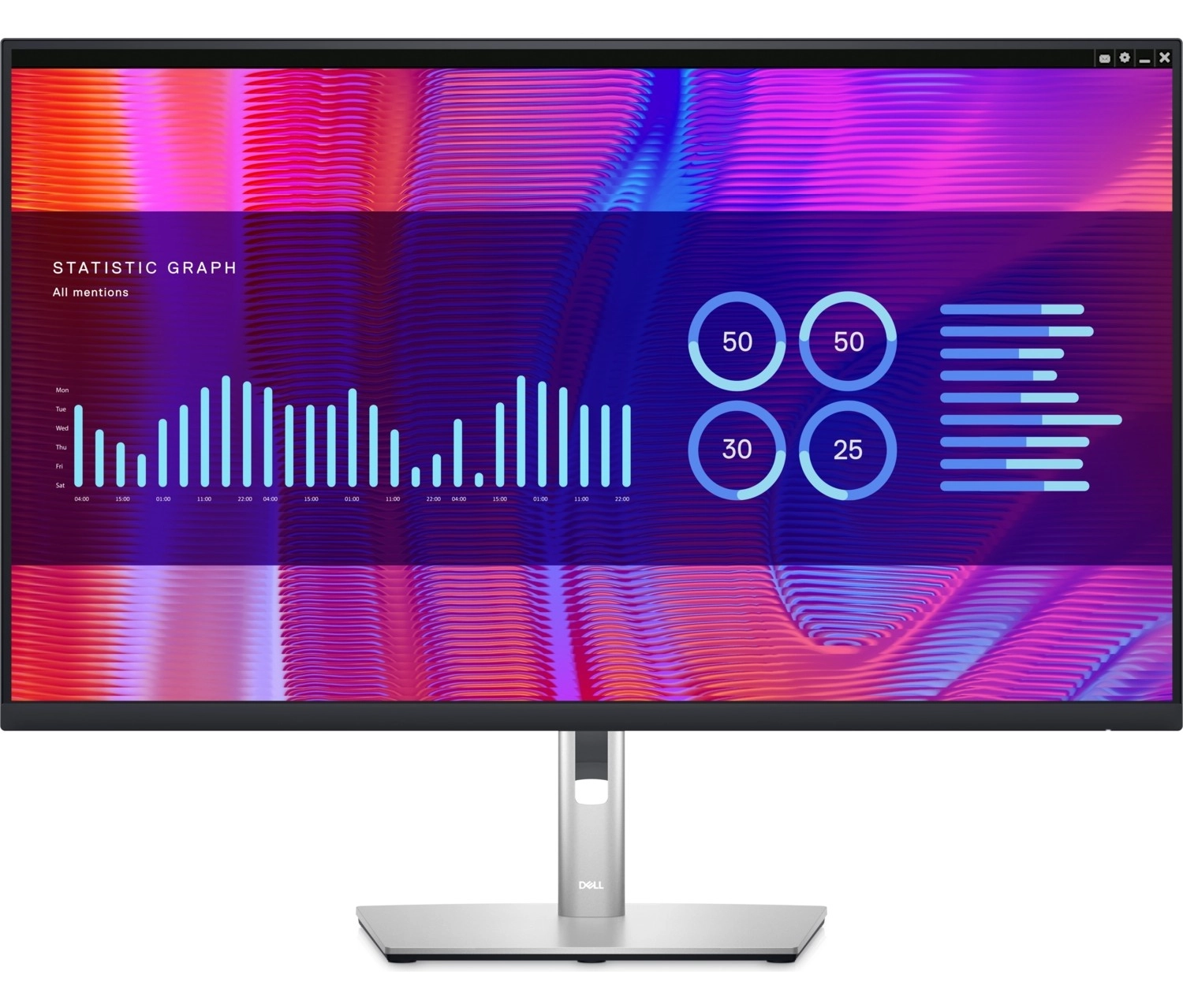 Dell P3223De 31.5 60Hz 8Ms (Usb-C+Hdmı+Display) Qhd Ips Monitör ürün görseli