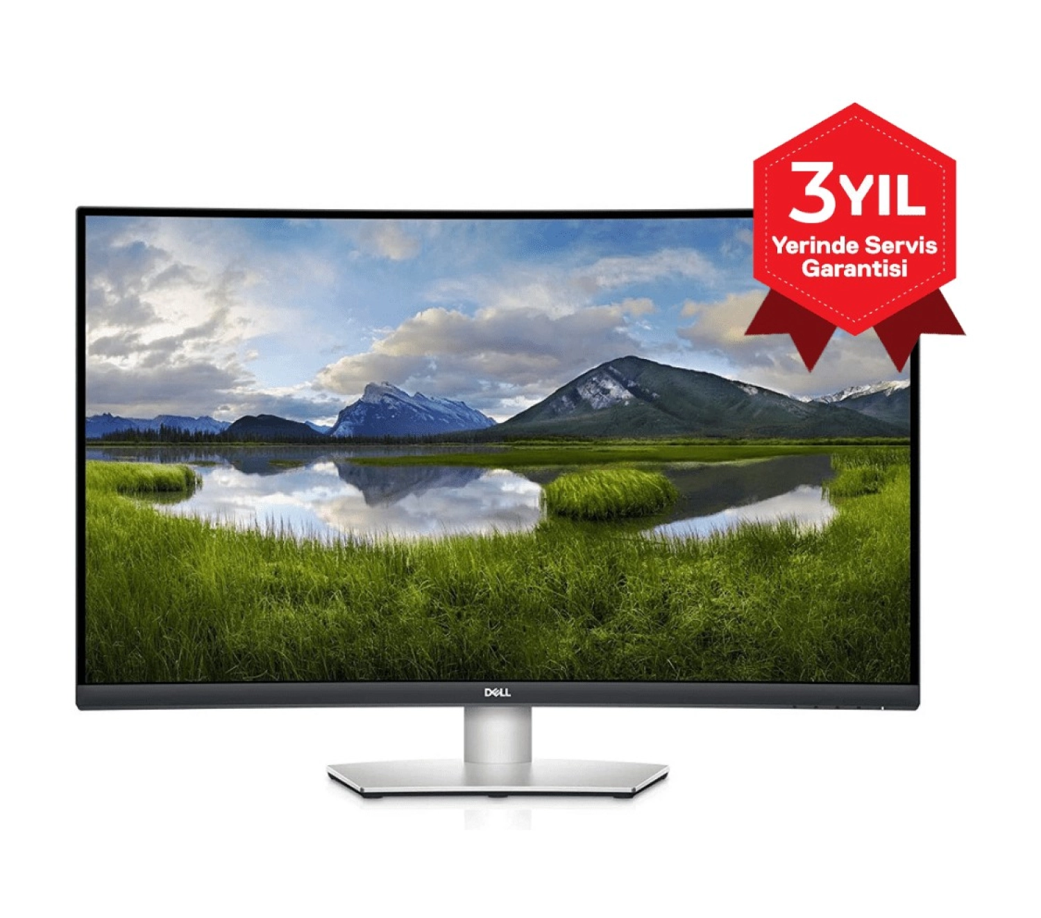 Dell S3221Qs 31.5'' 60Hz 4Ms (Hdmi+Display) Freesync 4K Ultra Hd Curved Led Monitör ürün görseli