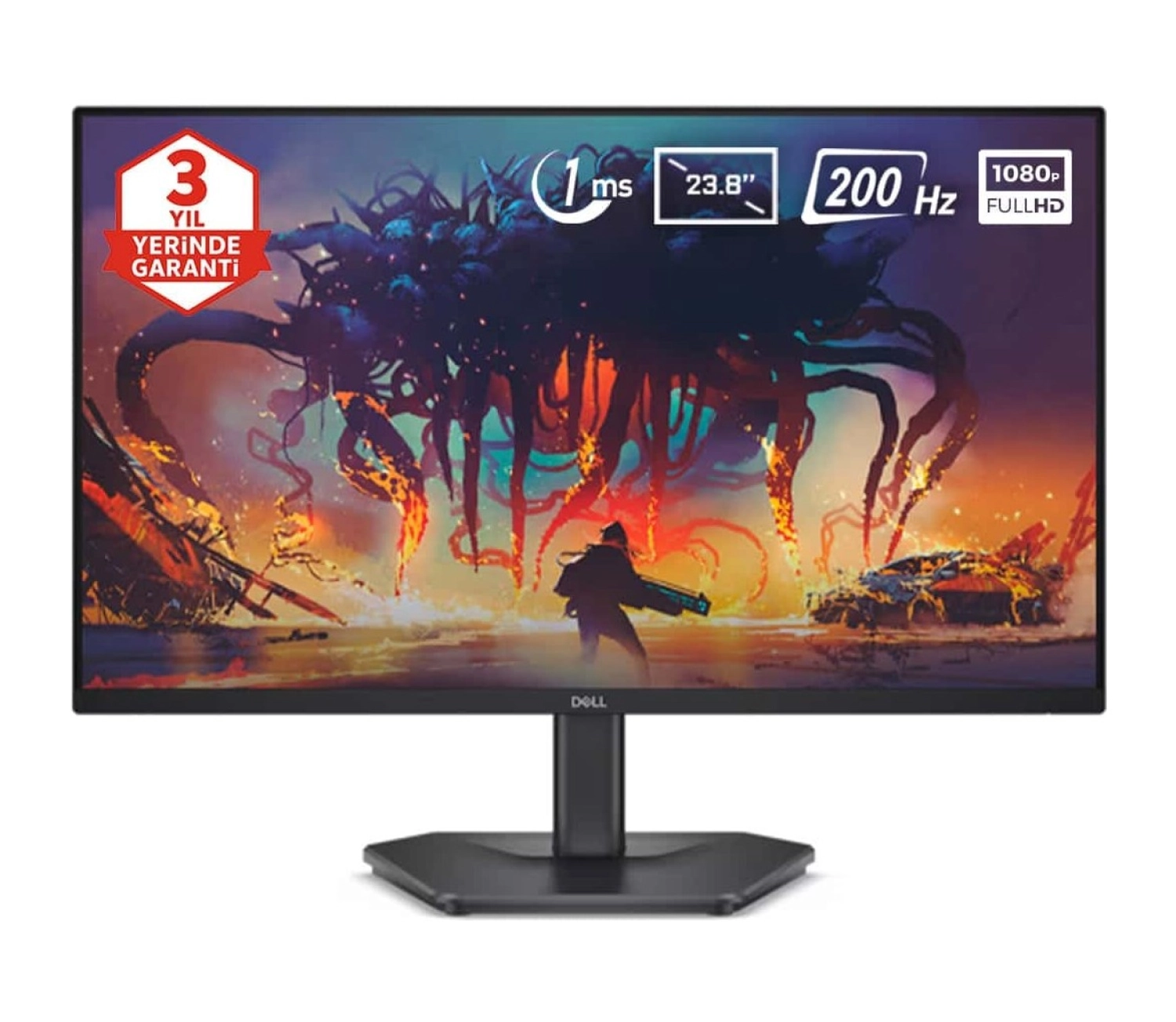 Dell Se2425Hg 23.8 Inç 200Hz 1Ms Full Hd Freesync Premium Ips Gaming Monitör – 3 Yıl Yerinde Servis Garantisi ürün görseli