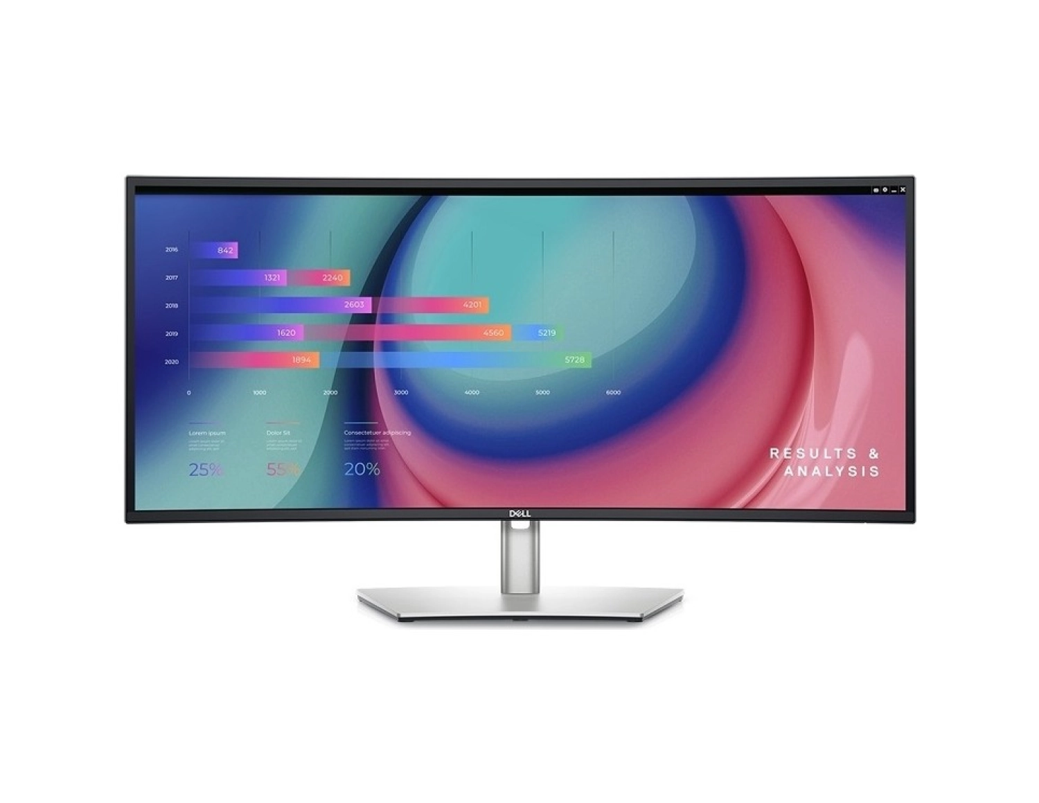 Dell U3421We 34" 60Hz 8Ms (Hdmi+Display) 4K Ultra Hd Ips Led Monitör - Görsel 4
