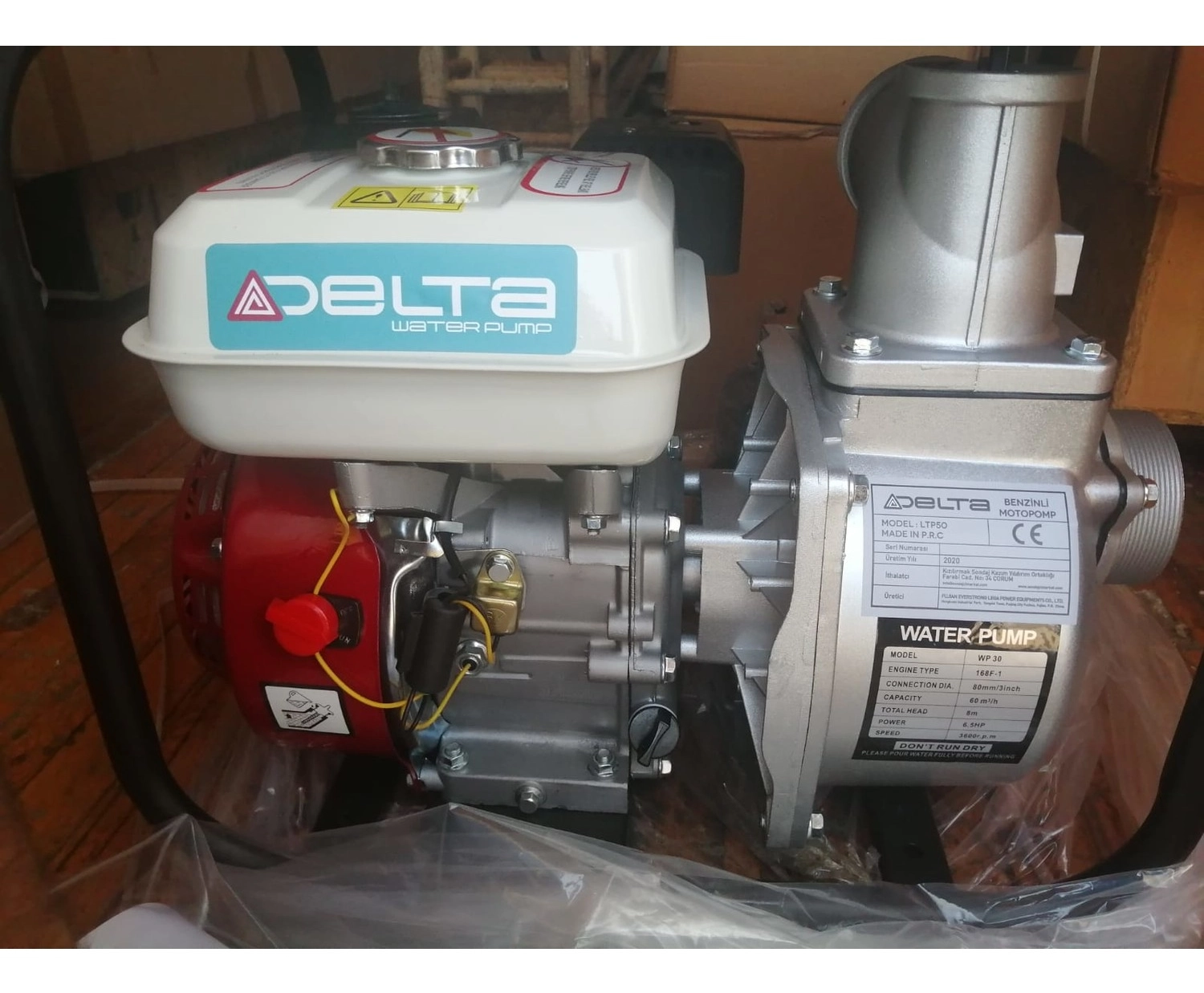 Delta 3” Benzinli Su Motoru 6.5 Hp - Görsel 4