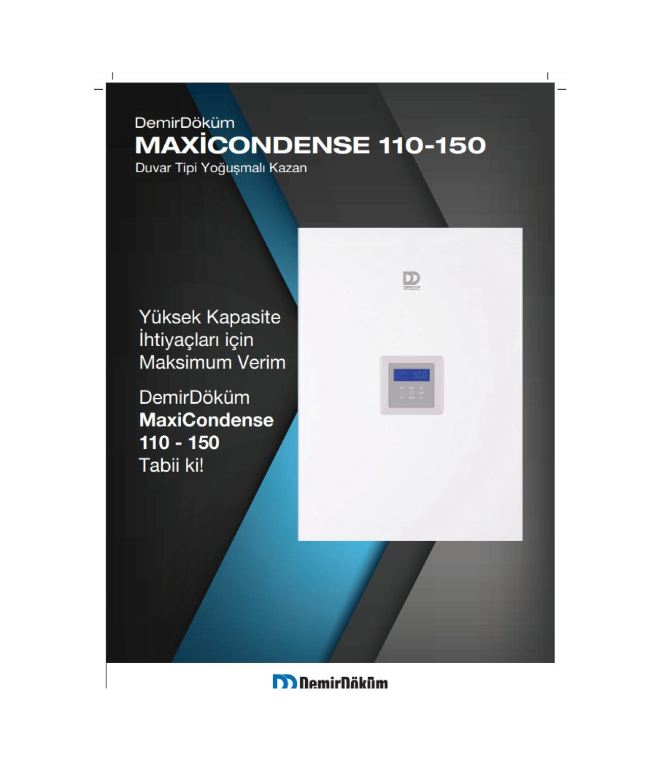 Demirdöküm Maxicondense 150 Kw Duvar Tipi Yoğuşmalı Kazan ürün görseli