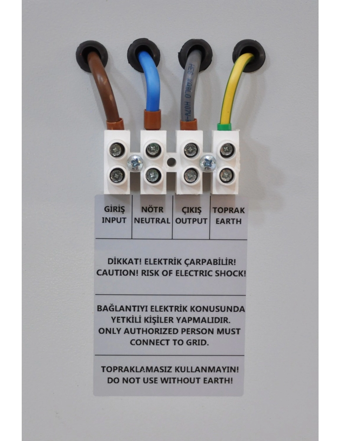 Demiriz Msr 10 (160 V - 250 V) 10 Kva Monofaze Tam Otomatik Servo Voltaj Regülatörü - Görsel 2