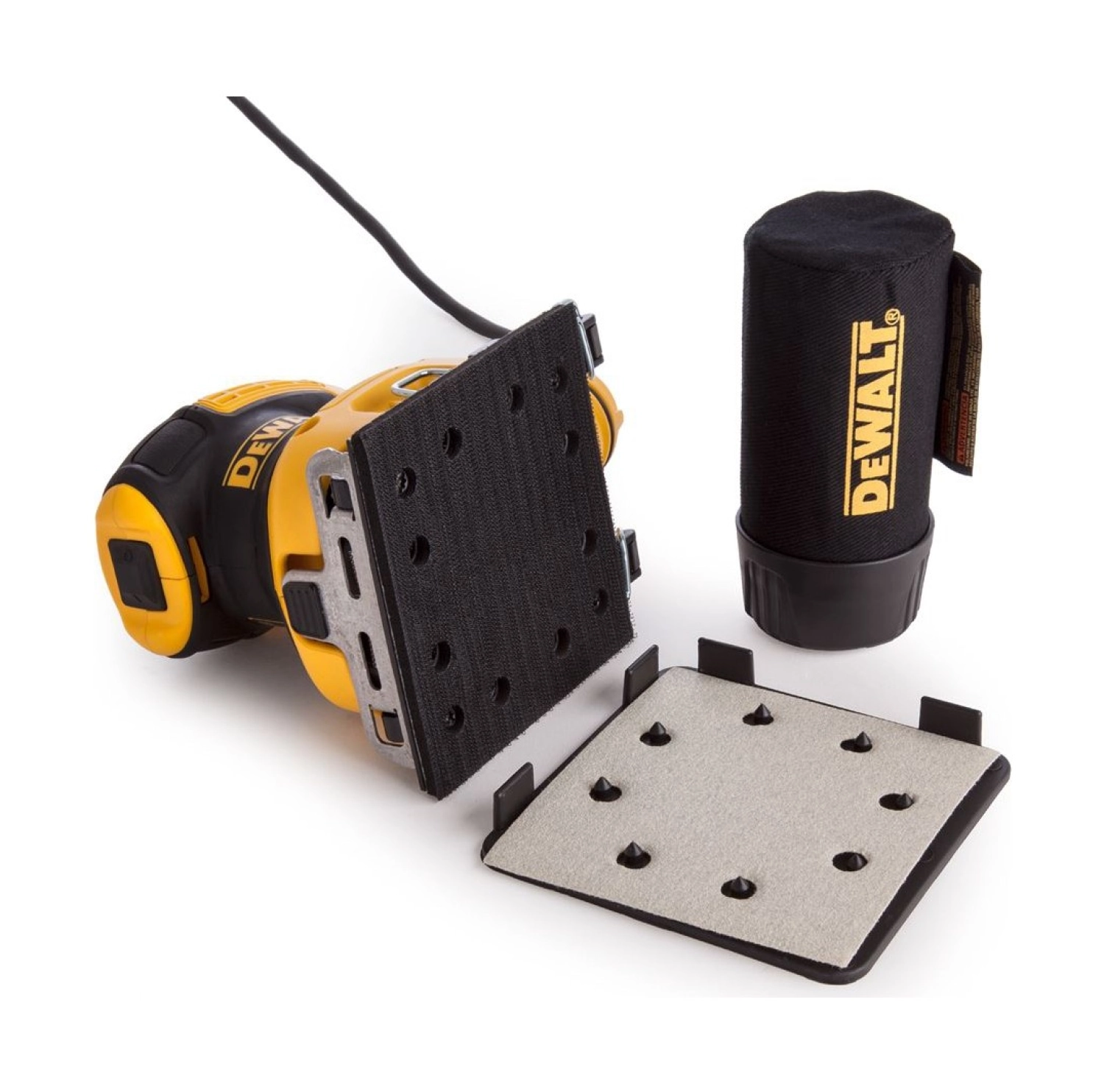 Dewalt Dwe6411-Qs 230W 1/4 Tabaka Profesyonel Titreşimli Zımpara - Görsel 3