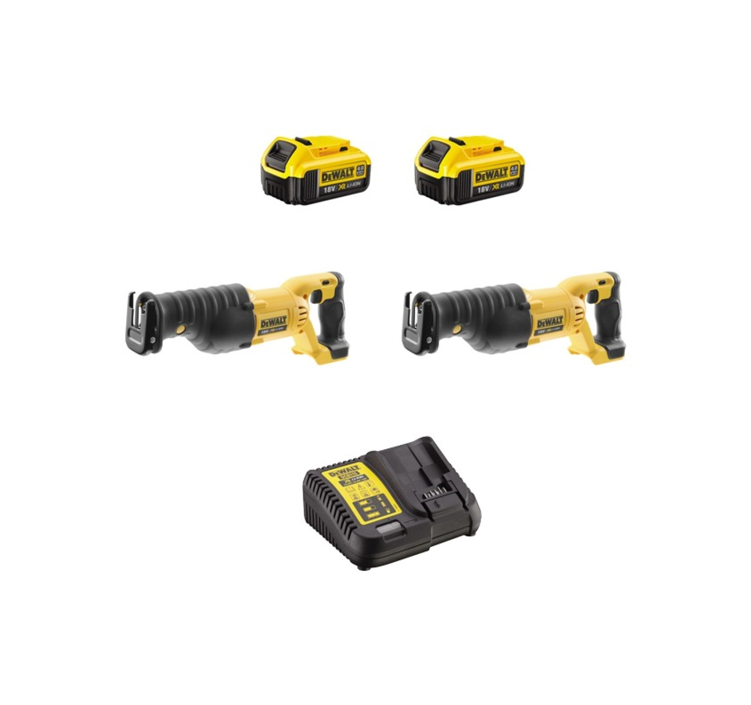 Dewalt Xrtool 2 Adet Dcs380N Şarjlı Tilki Kuyruğu Testere ürün görseli