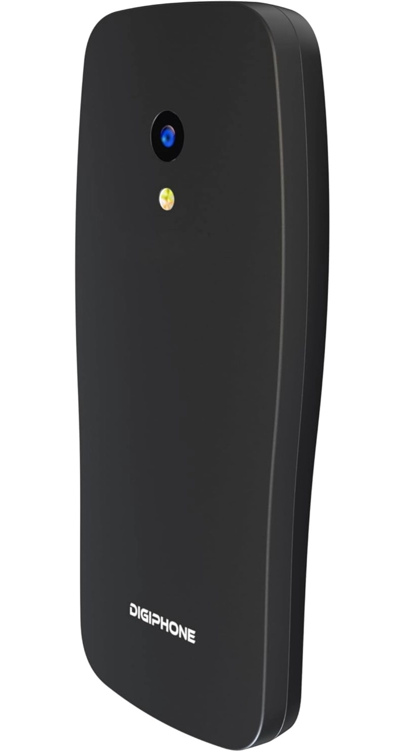 Digiphone S320 Siyah Kameralı Tuşlu Cep Telefonu - Görsel 2