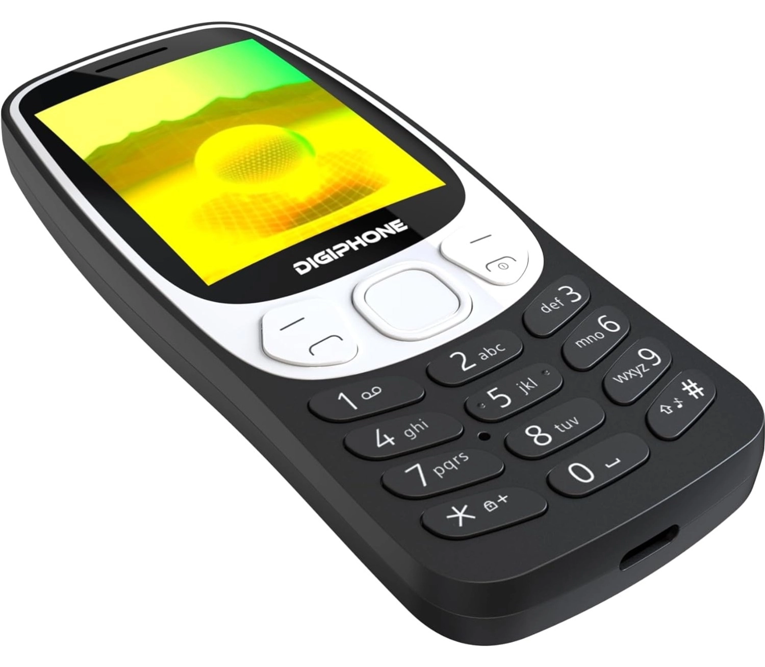 Digiphone S320 Siyah Kameralı Tuşlu Cep Telefonu - Görsel 4