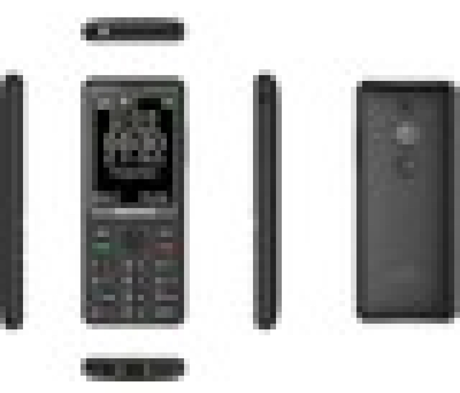 Digiphone S600 Plus Siyah Tuşlu Cep Telefonu - Görsel 3