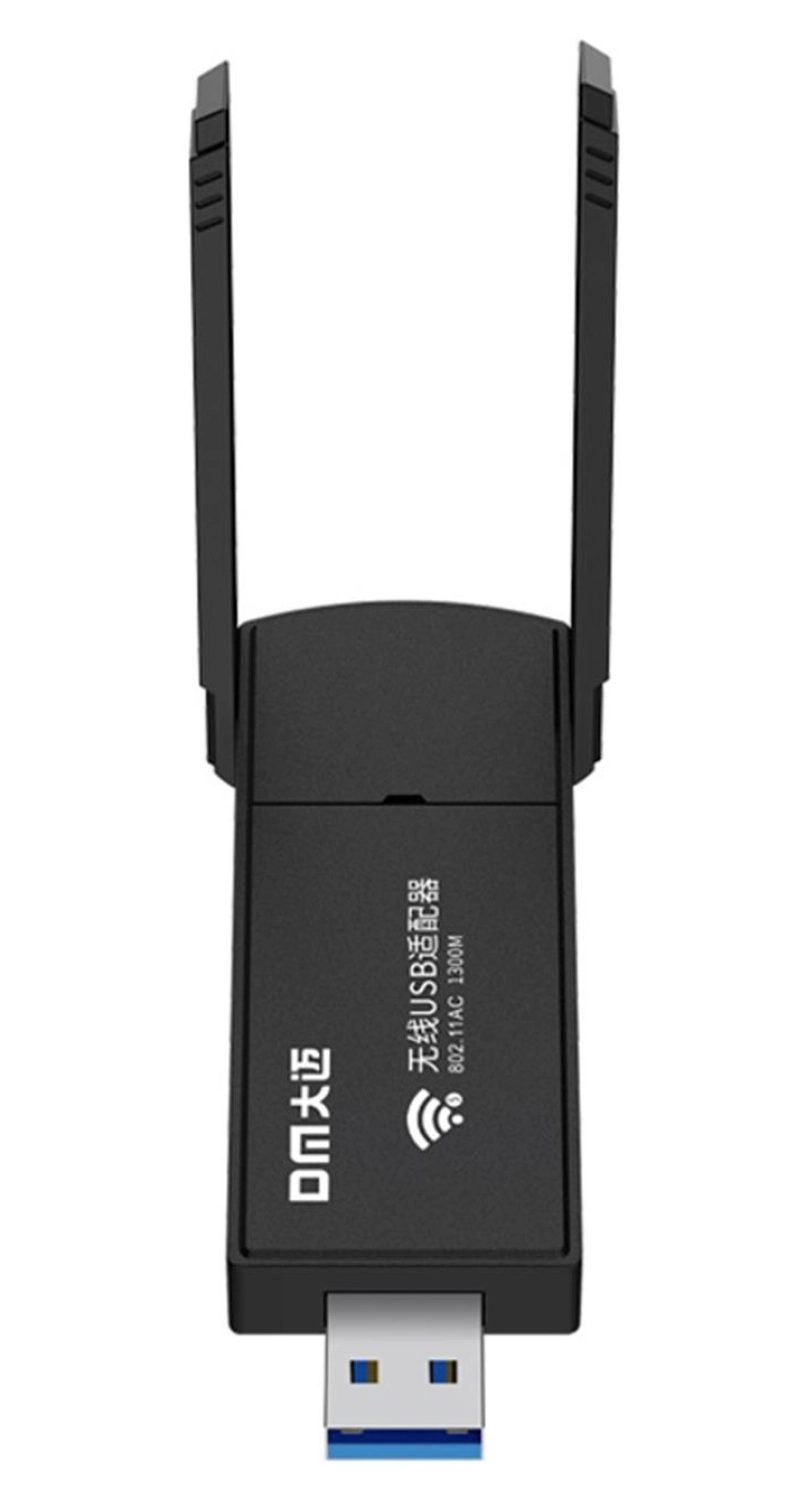 Dm Ad085 1300 Mbps Dual Band 5.8Ghz Usb Wireless Adaptör Wifi Alıcı Verici Access Point - Görsel 2