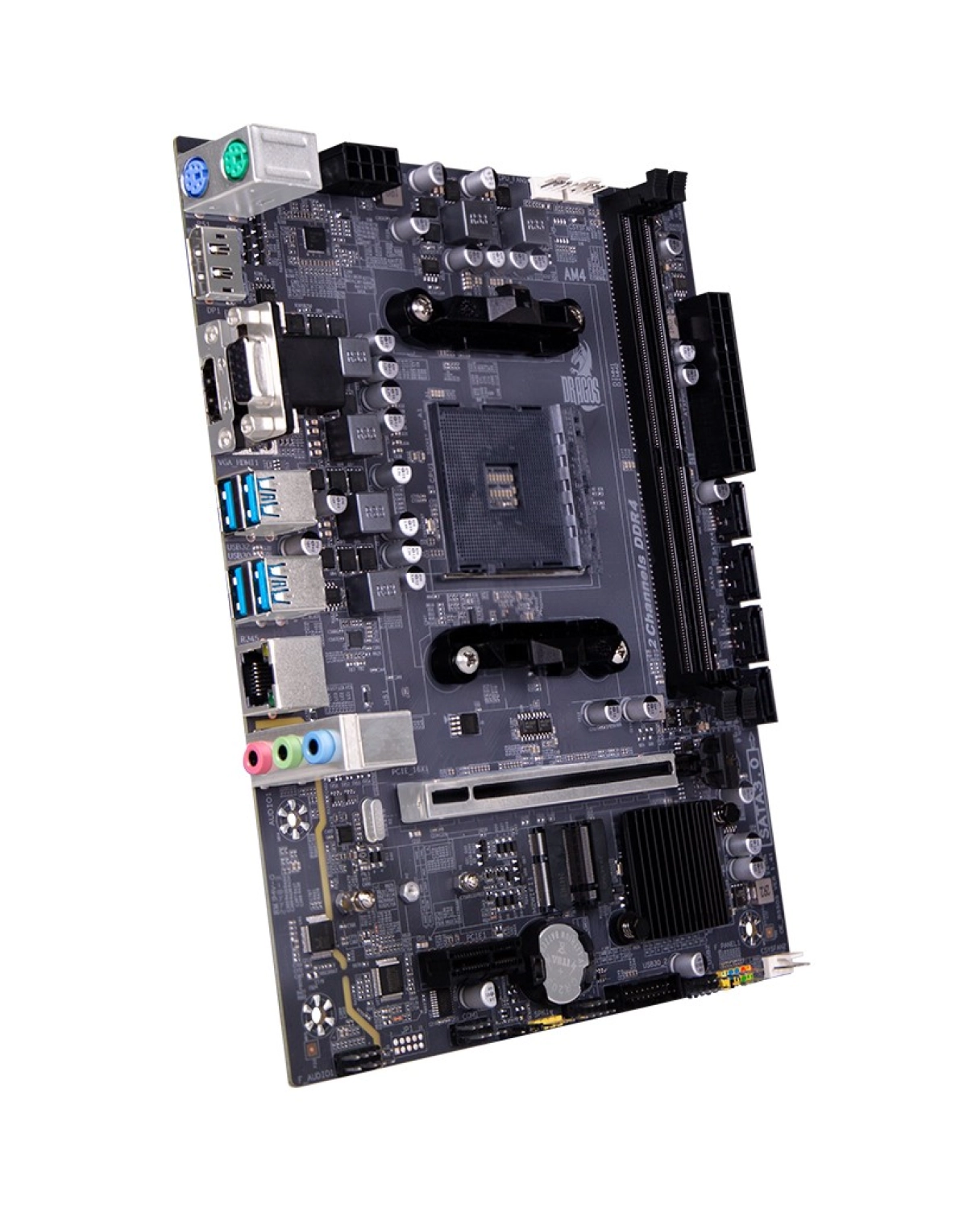 Dragos A520 D4 Sata 4600Mhz Ddr4 Am4 Matx Anakart - Görsel 3