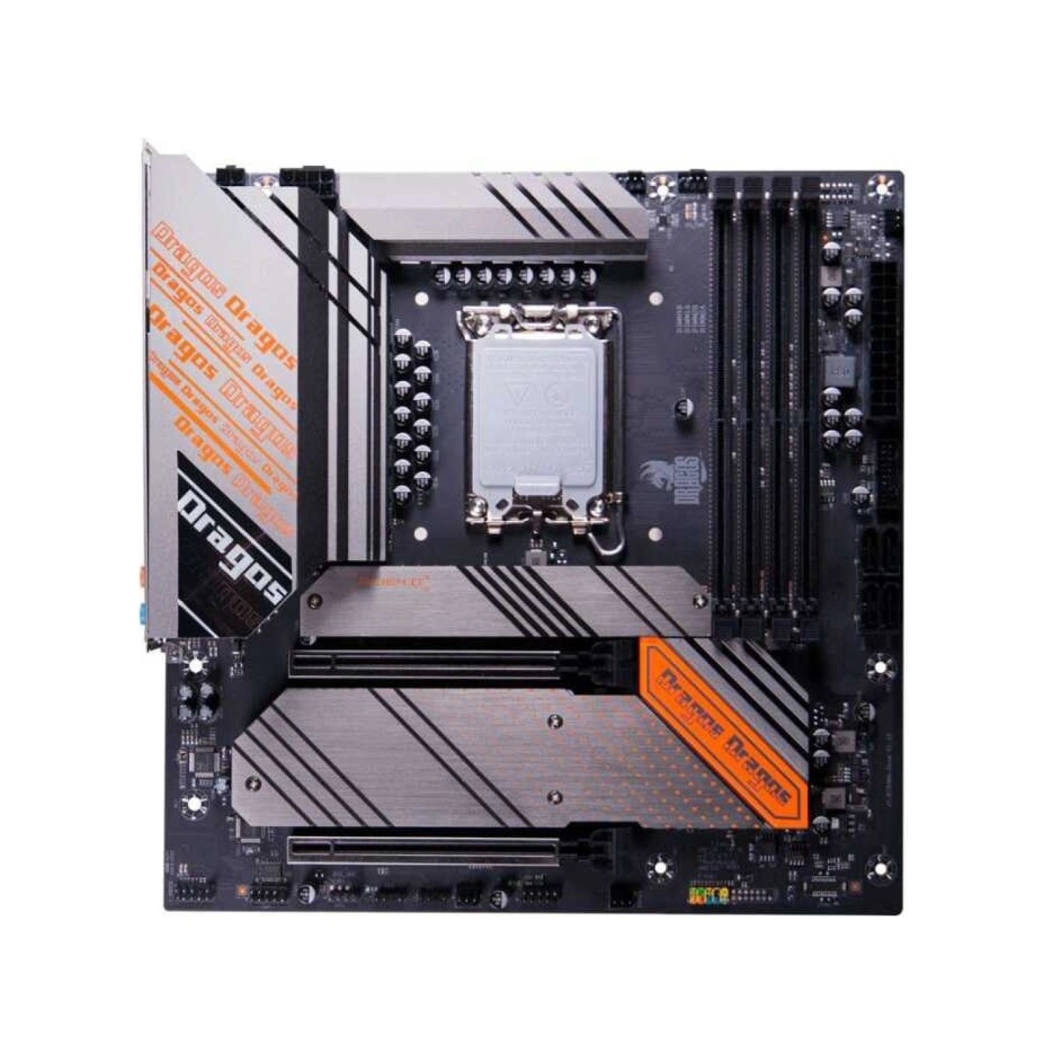 Dragos Dragmode B760M D4Pro Sata,M2 Ddr4 4000Mhz Usb3.2 Type C Dp Hdmi Ses 2.5Gbe Lan 1700P Atx Anakart - Görsel 2
