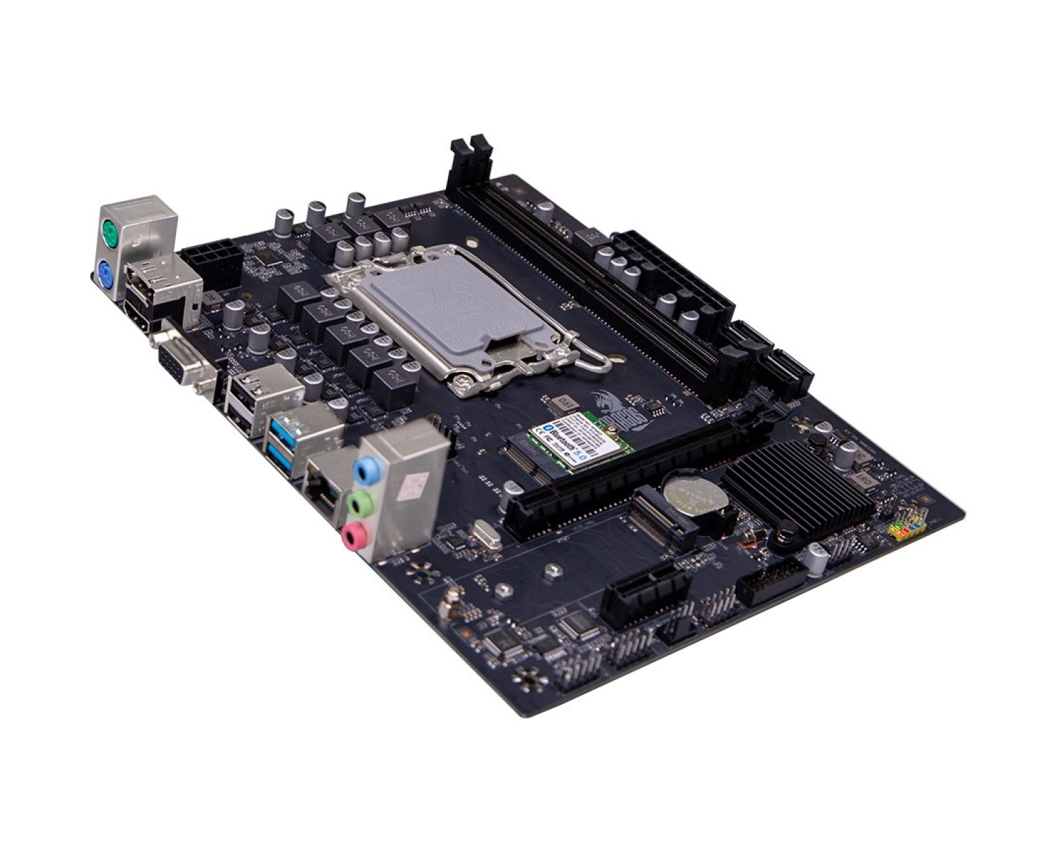 Dragos Pro H610M-E M.2 Sata Wı-Fı+Bt Ddr4 3200Mhz Usb 3.2 Hdmi Dp Vga Ses G.lan 1700P Anakart - Görsel 5