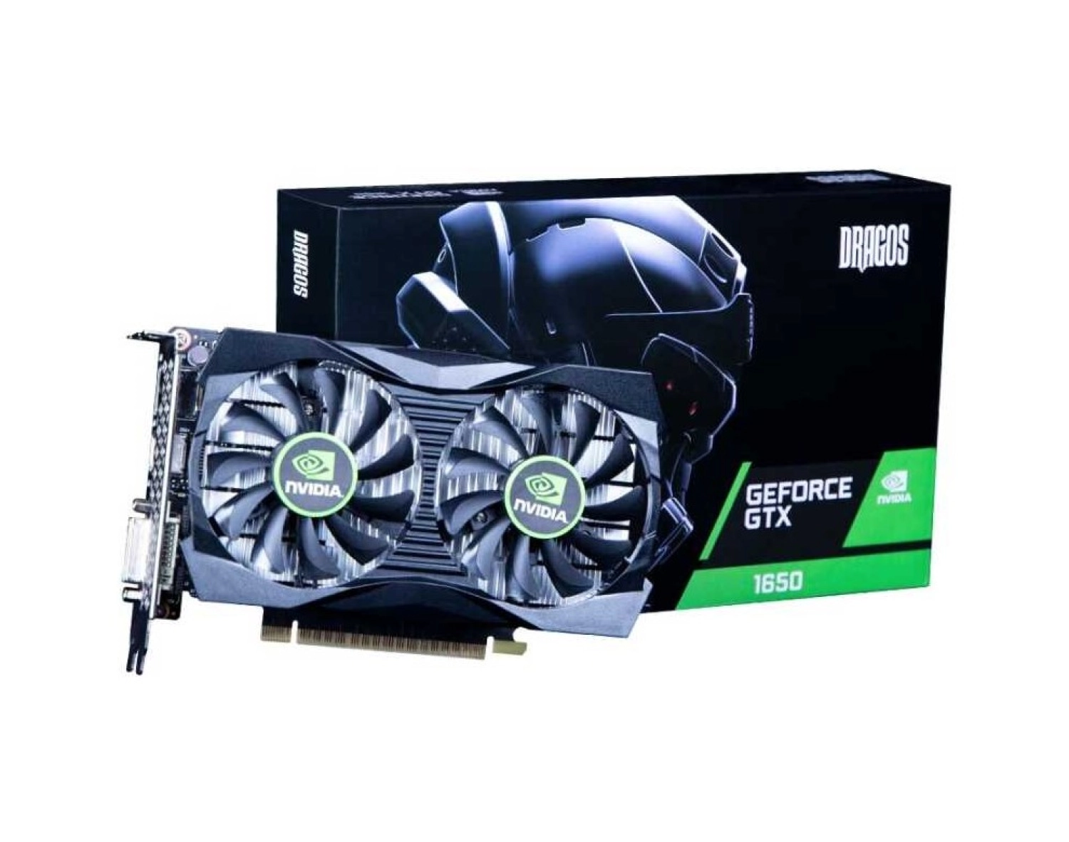 Dragos Venom Titan R Gtx1650 Nvidia Gddr6 128Bit Hdmi.display Çift Fan 4Gb Ekran Kartı (Box) ürün görseli
