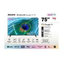Dreamstar 75" 190Cm 4K Uhd Qled Google Tv