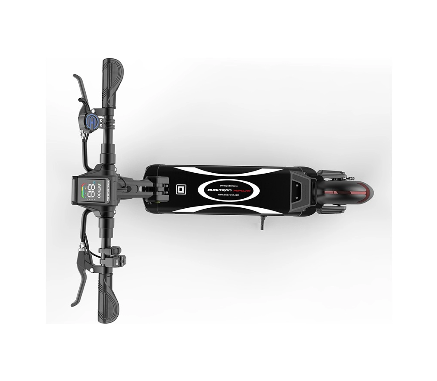 Dualtron Popular Elektrikli Scooter 9'' Güçlü Tork Çift Motor 52V 25Ah Samsung Batarya 68 Km Hız - Görsel 2