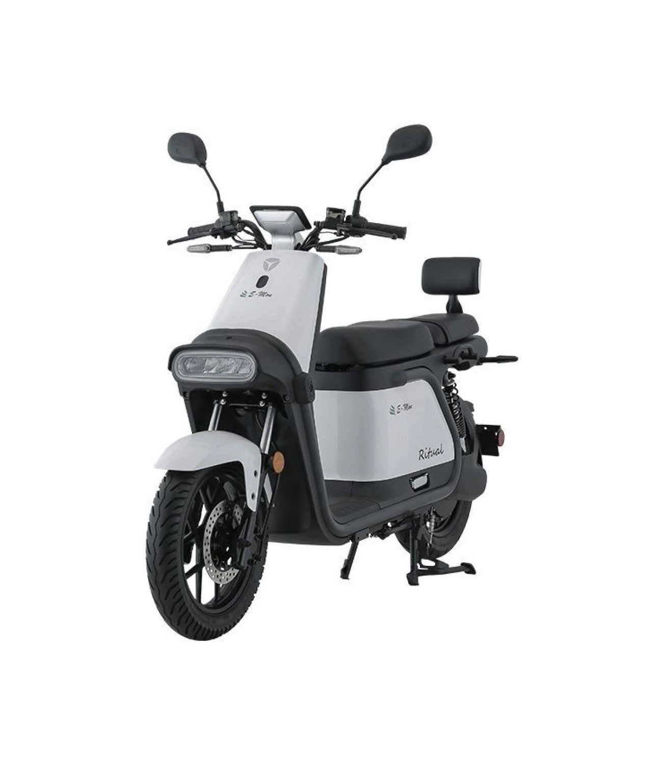 E-Mon Rıtual Elektrikli Motosiklet Beyaz - Görsel 4