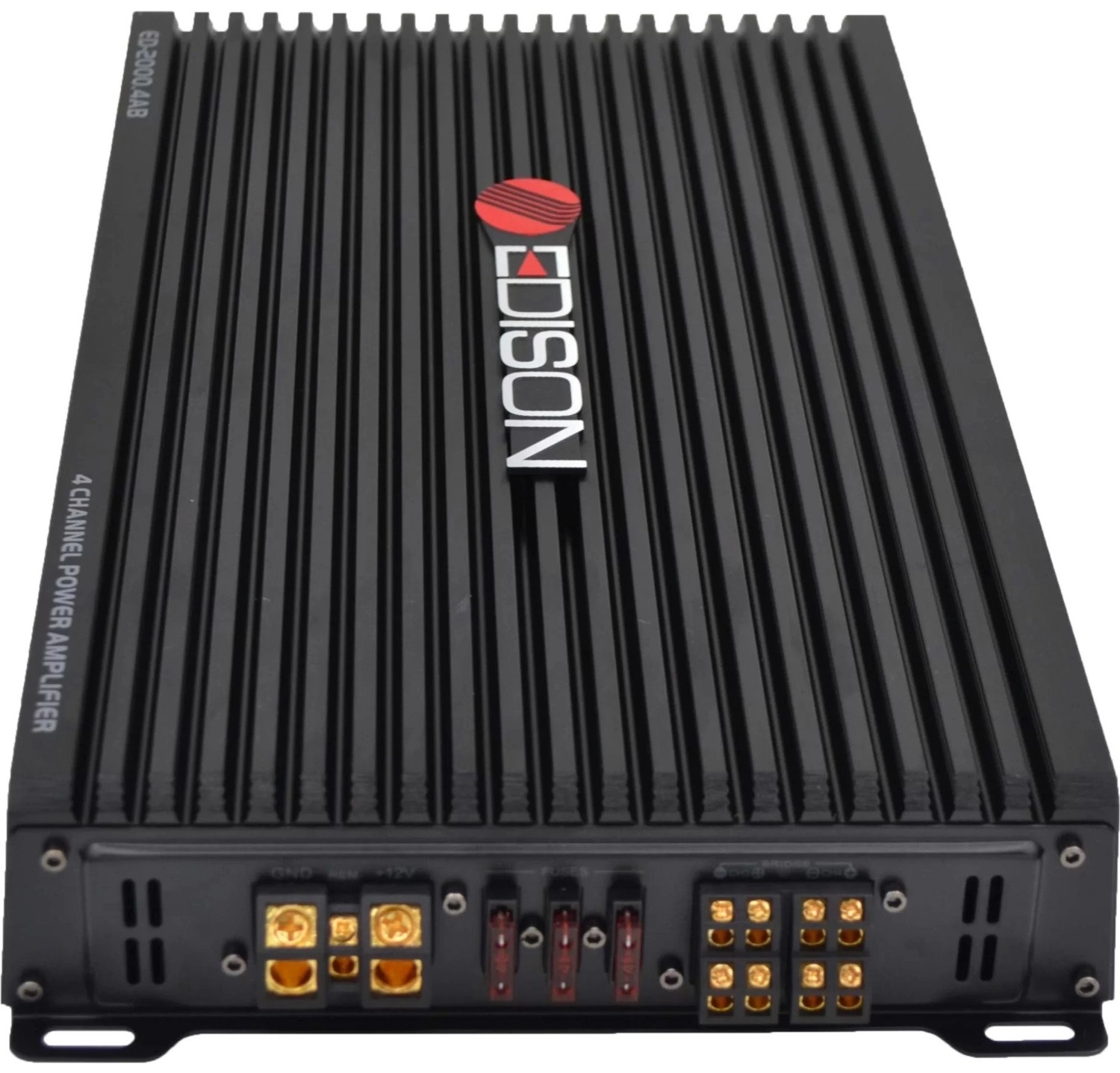 Edison Ed-2000.4Ab 4 Kanal Mosfet Güçlü Anfi 4X200W Rms Bass Kontrol - Görsel 3