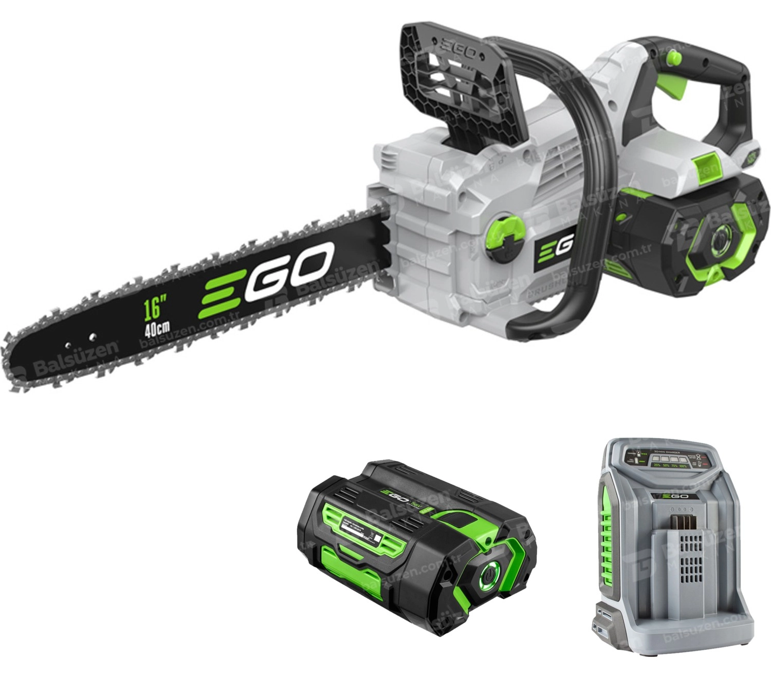Ego Cs1614E Kit Akülü Motorlu Testere 40 Cm ürün görseli