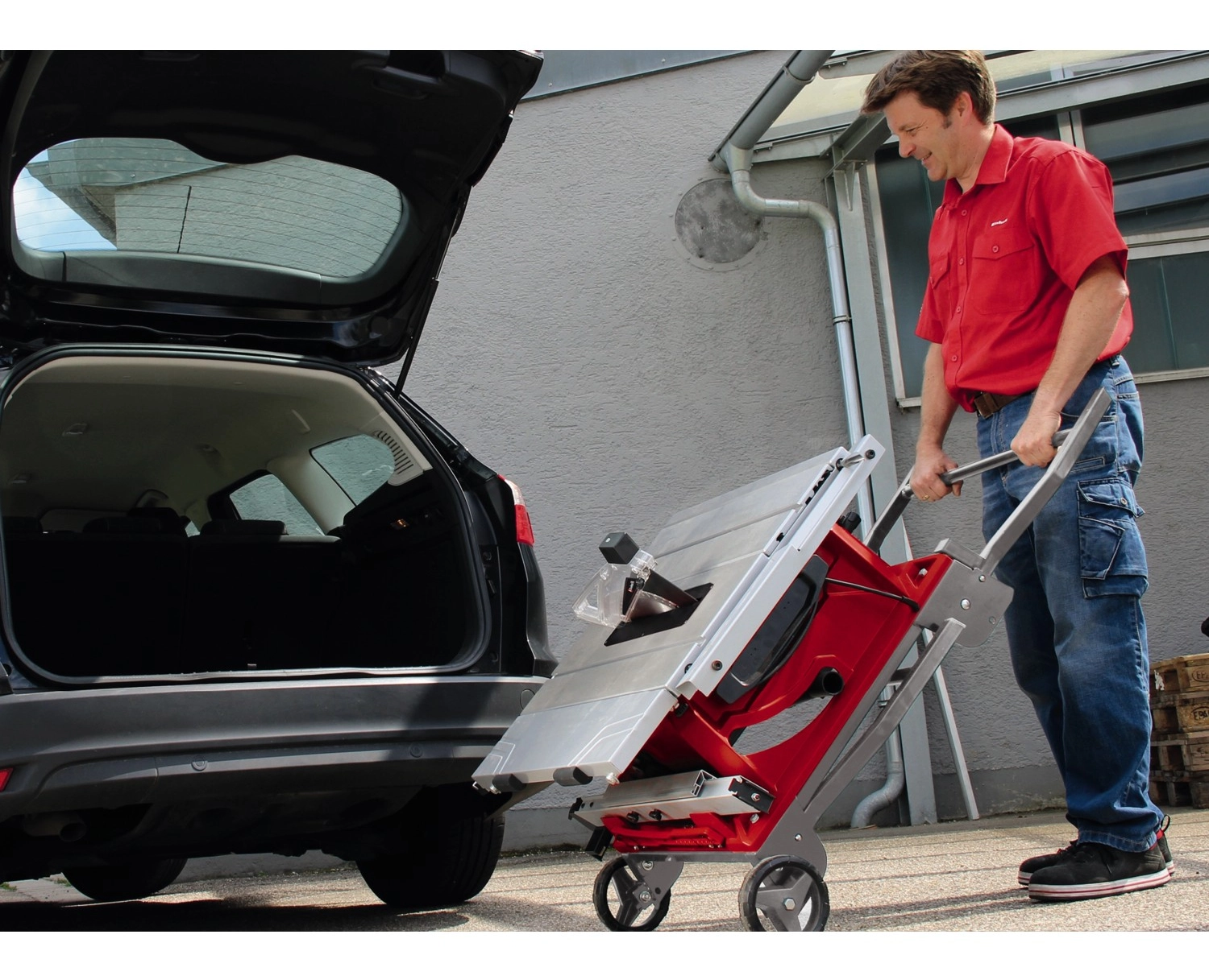 Einhell 4340539 Te-Cc 250 Uf Katlanır Taşınabilir Radyal Tezgah Testere - Görsel 5