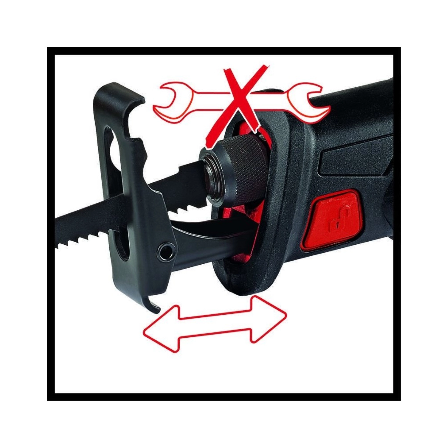 Einhell Akülü Kılıç Testere Te-Ap 18 Li Kit + 18V 4.0 Ah Starter Kit - Görsel 2