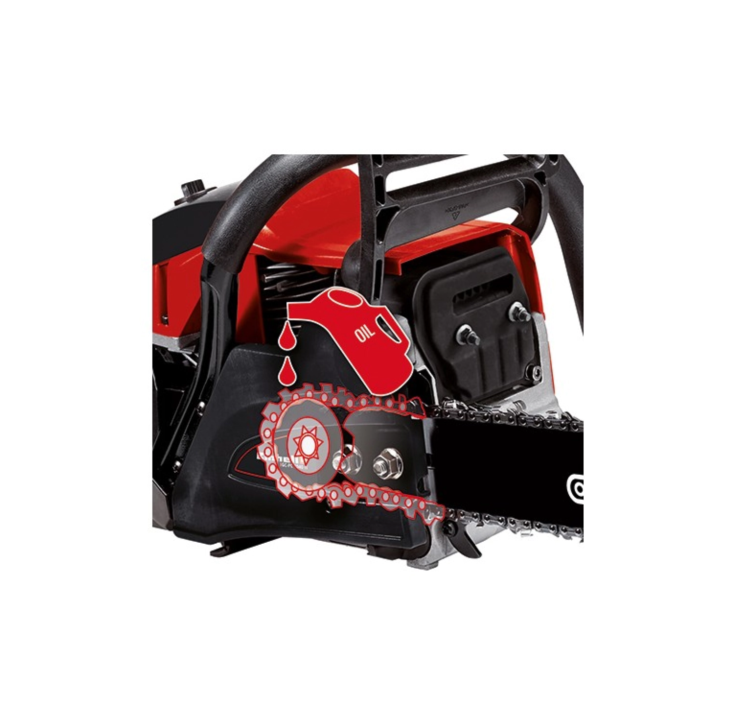 Einhell Gc-Pc 2040 I, Benzinli Ağaç Kesme - Görsel 4