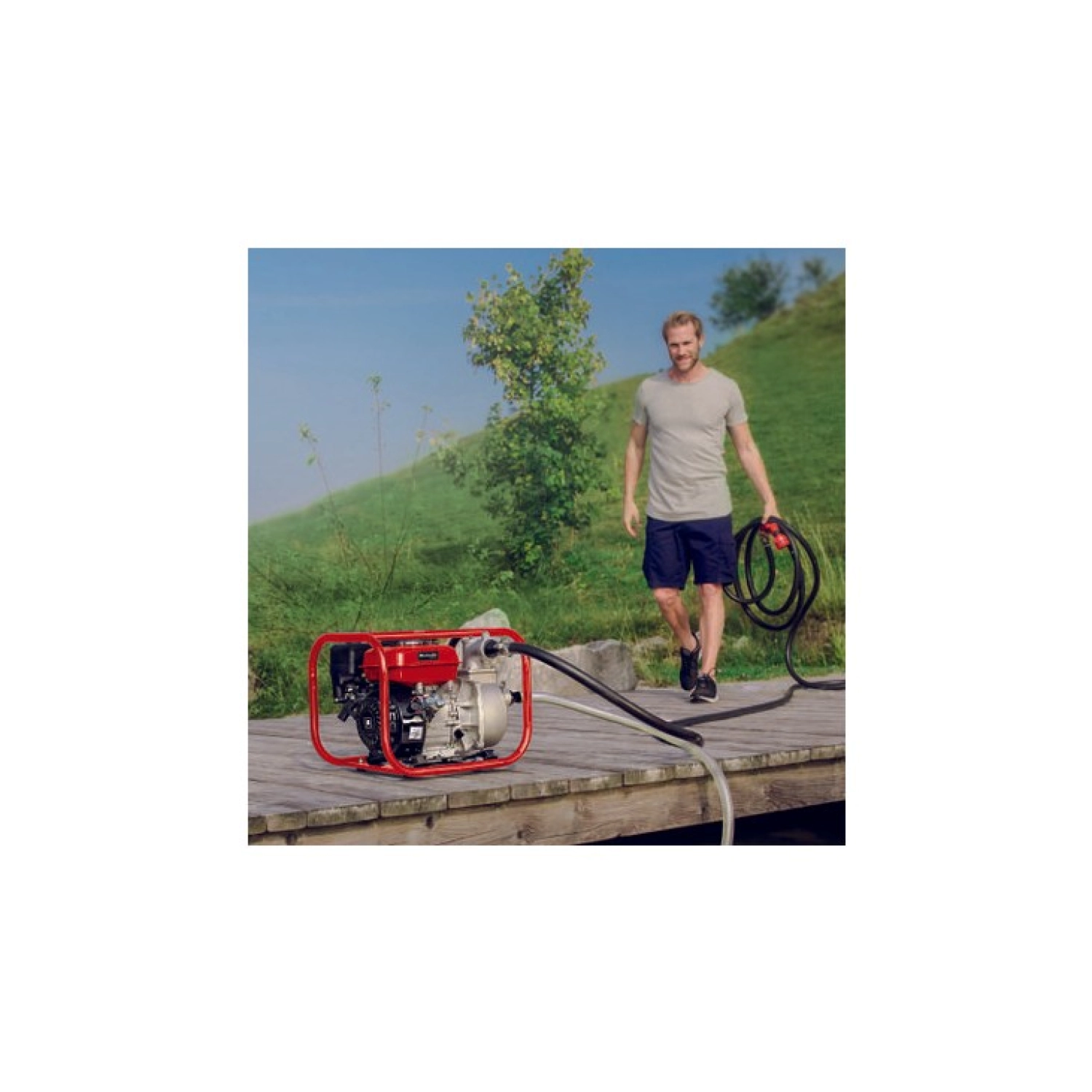 Einhell Ge-Pw 46 Benzinli Su Motoru 2" - Görsel 2