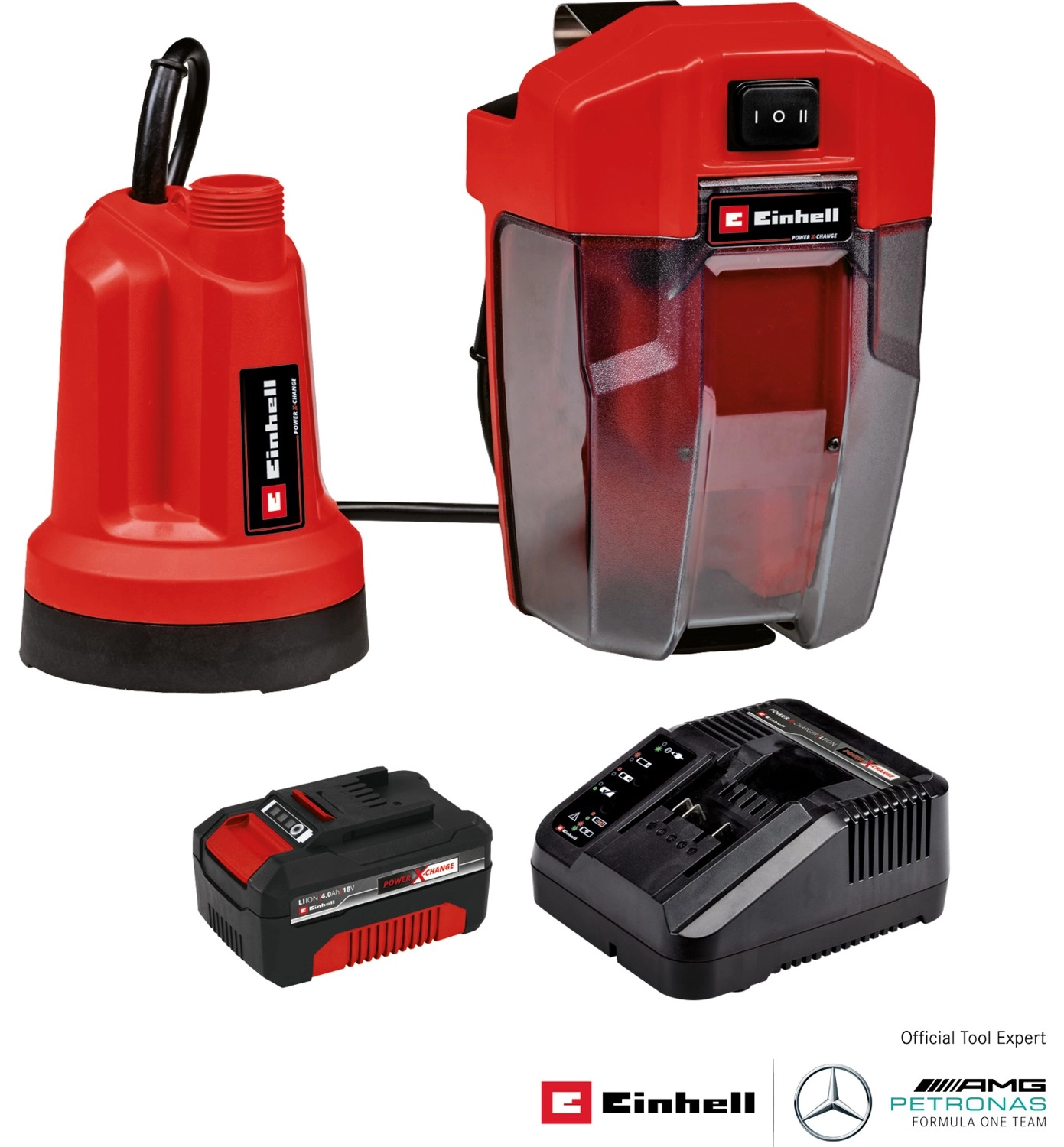 Einhell Ge-Sp 18 Ll Li (1X40Ah) Akülü Dalgıç Pompa - Temiz Su ürün görseli