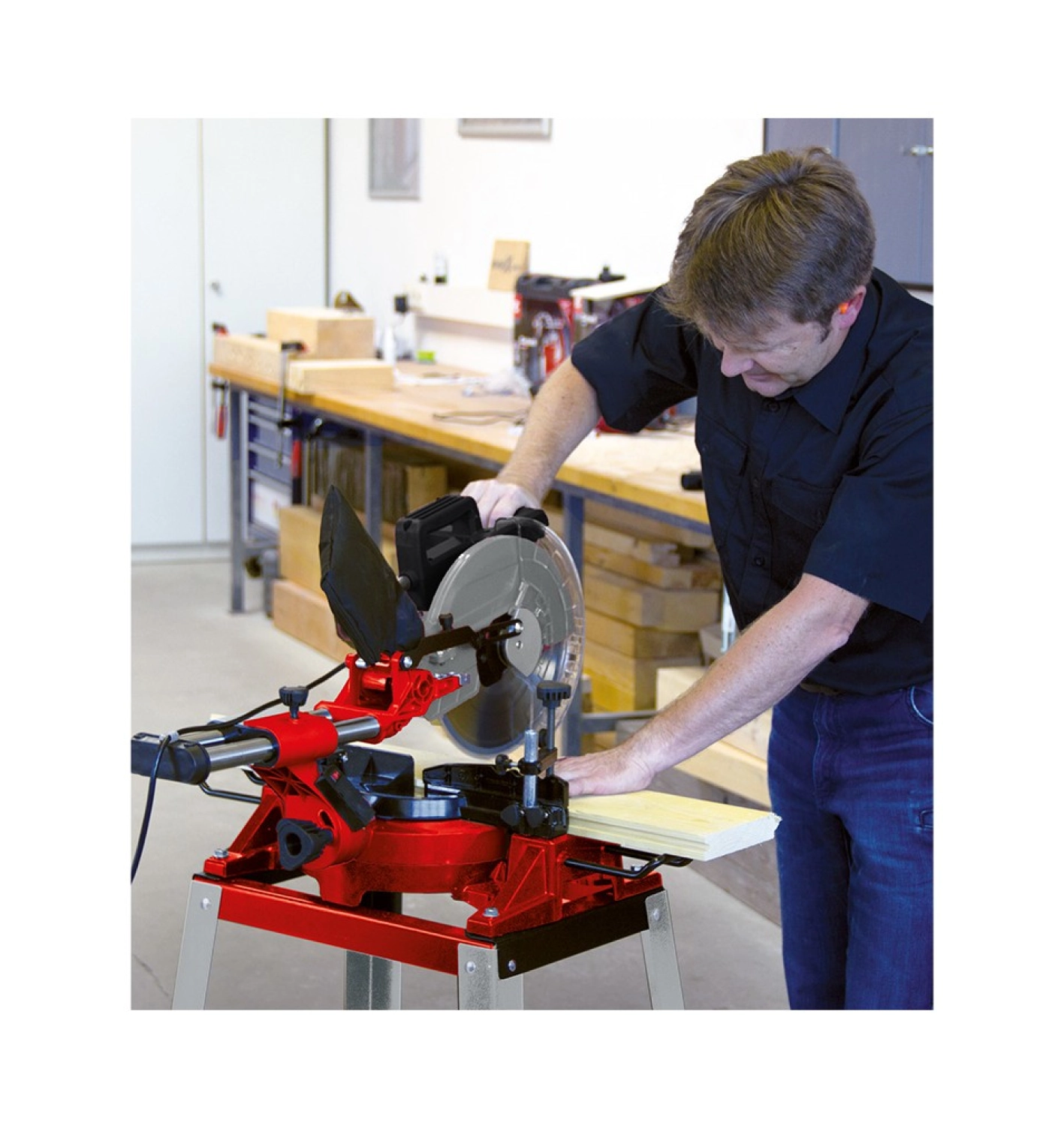 Einhell Tc-Sm 2531/1 U Pistonlu Gönye Kesme Makinesi - Görsel 4