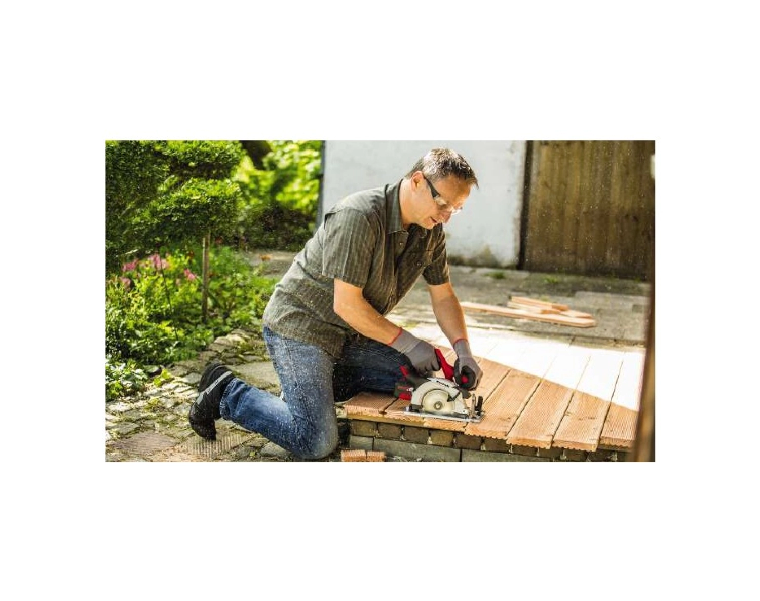 Einhell Te-Cs 18/150 Li Akülü Daire Testere 4.0Ah Starter Kit - Görsel 5